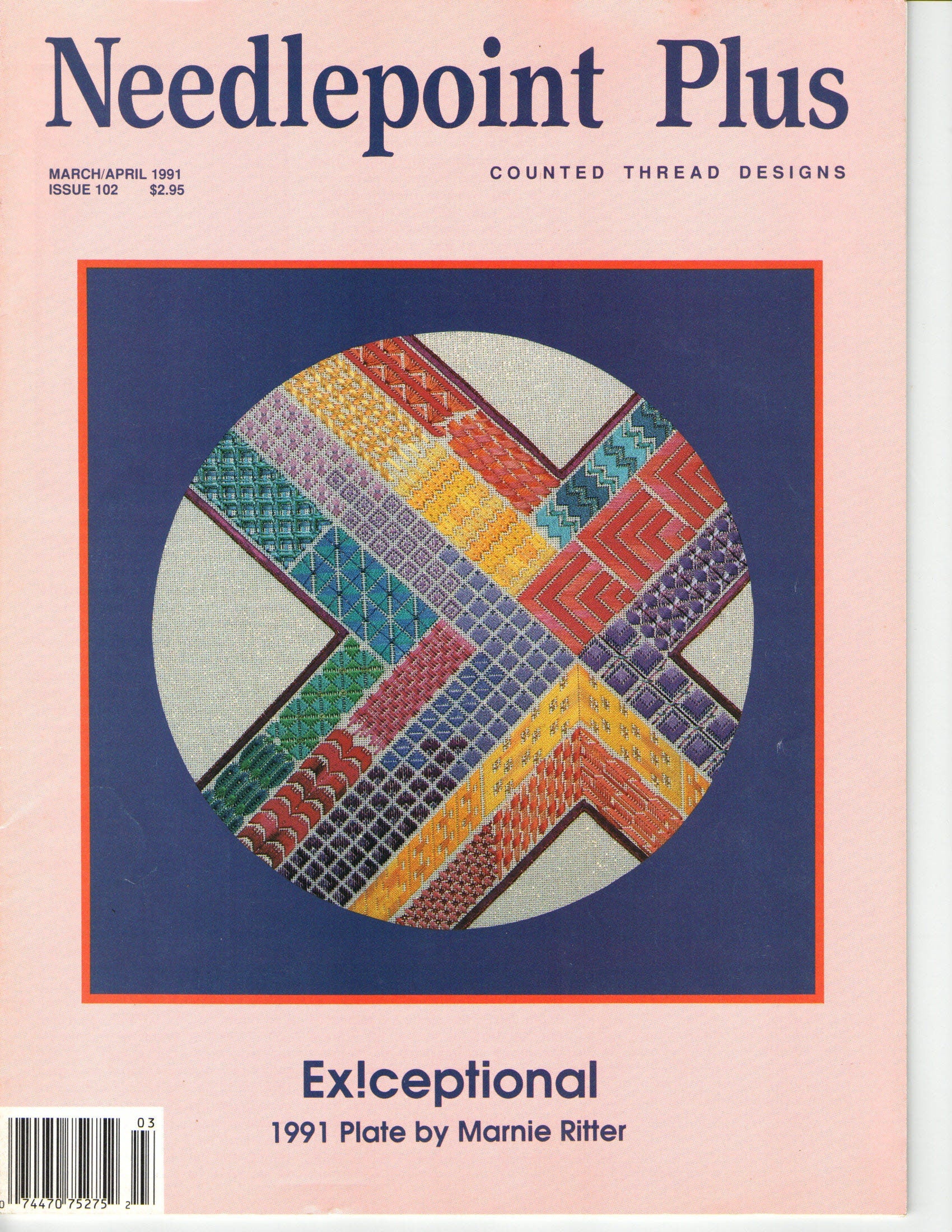 Needlepoint Plus Magazine March April 1991