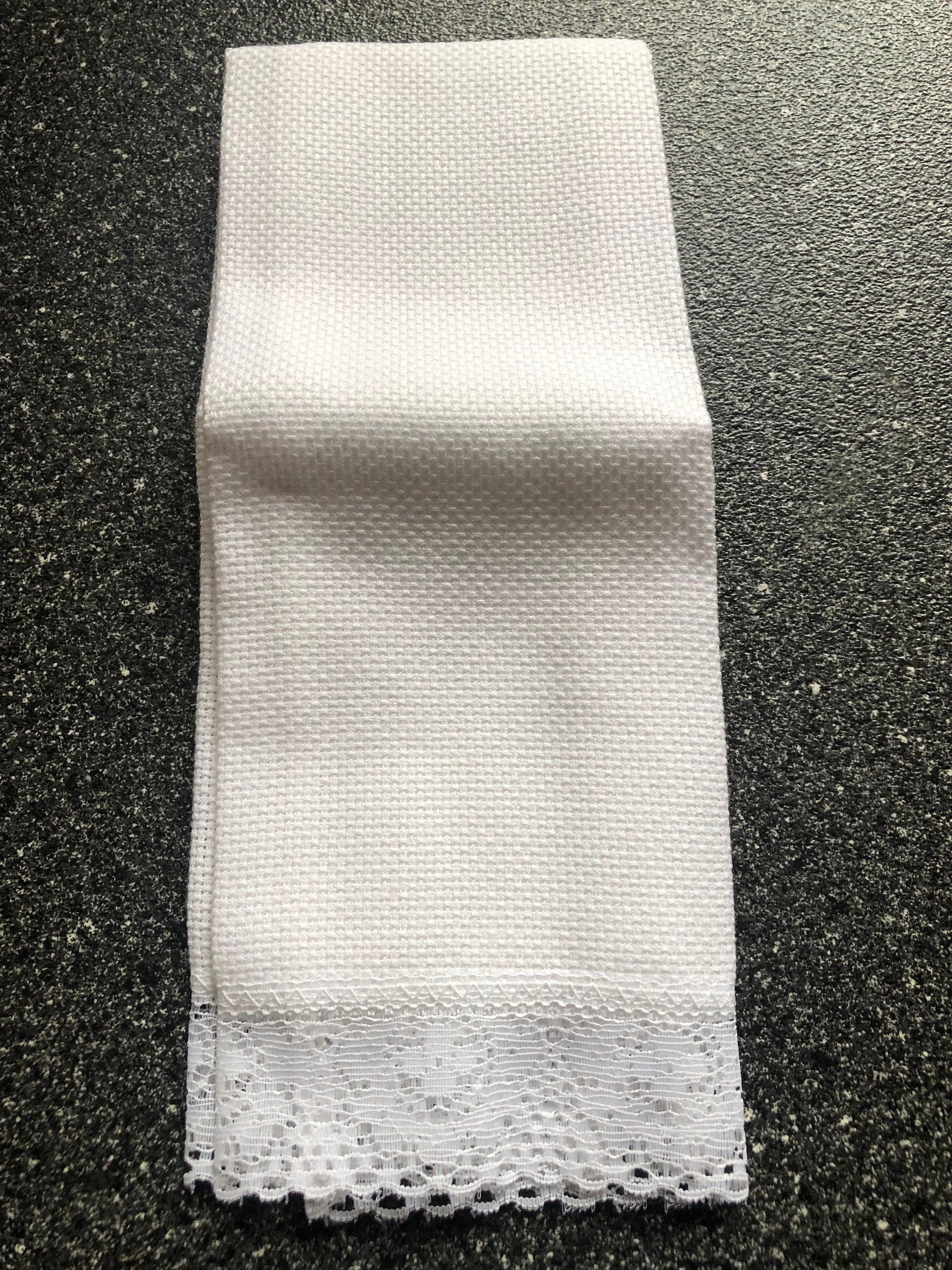 Finger Towel Sal-‘Em Lace Table Linens 14 Aida