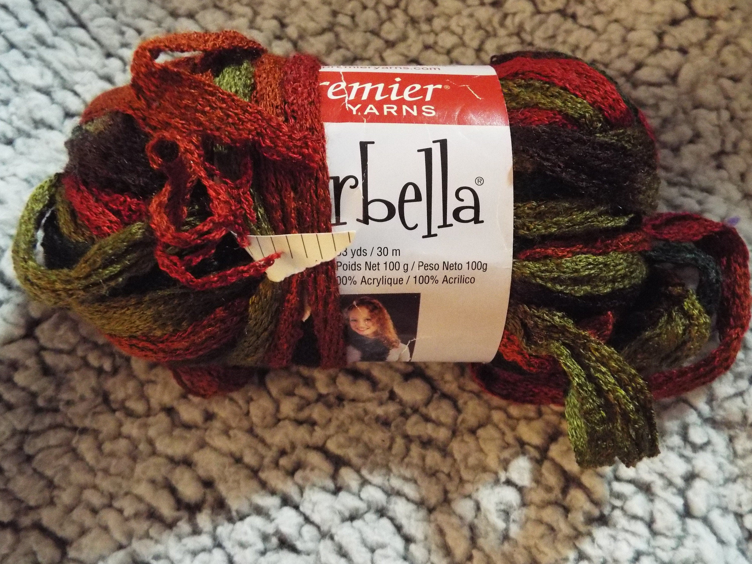 Staribella Premier Ribbon Yarn Autumn Orange Brown