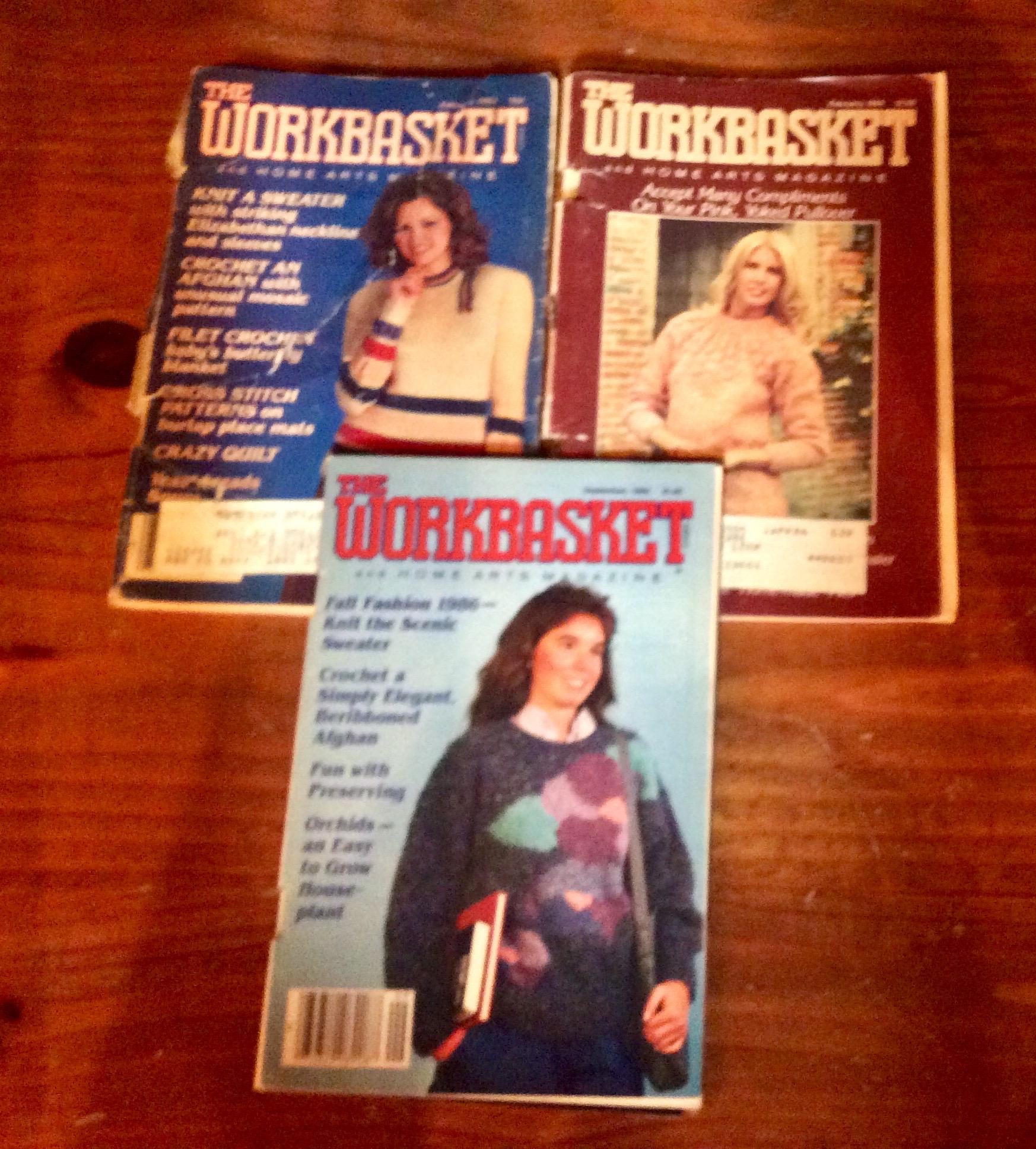 The Work. Basket Magazines 1983 1984 1986