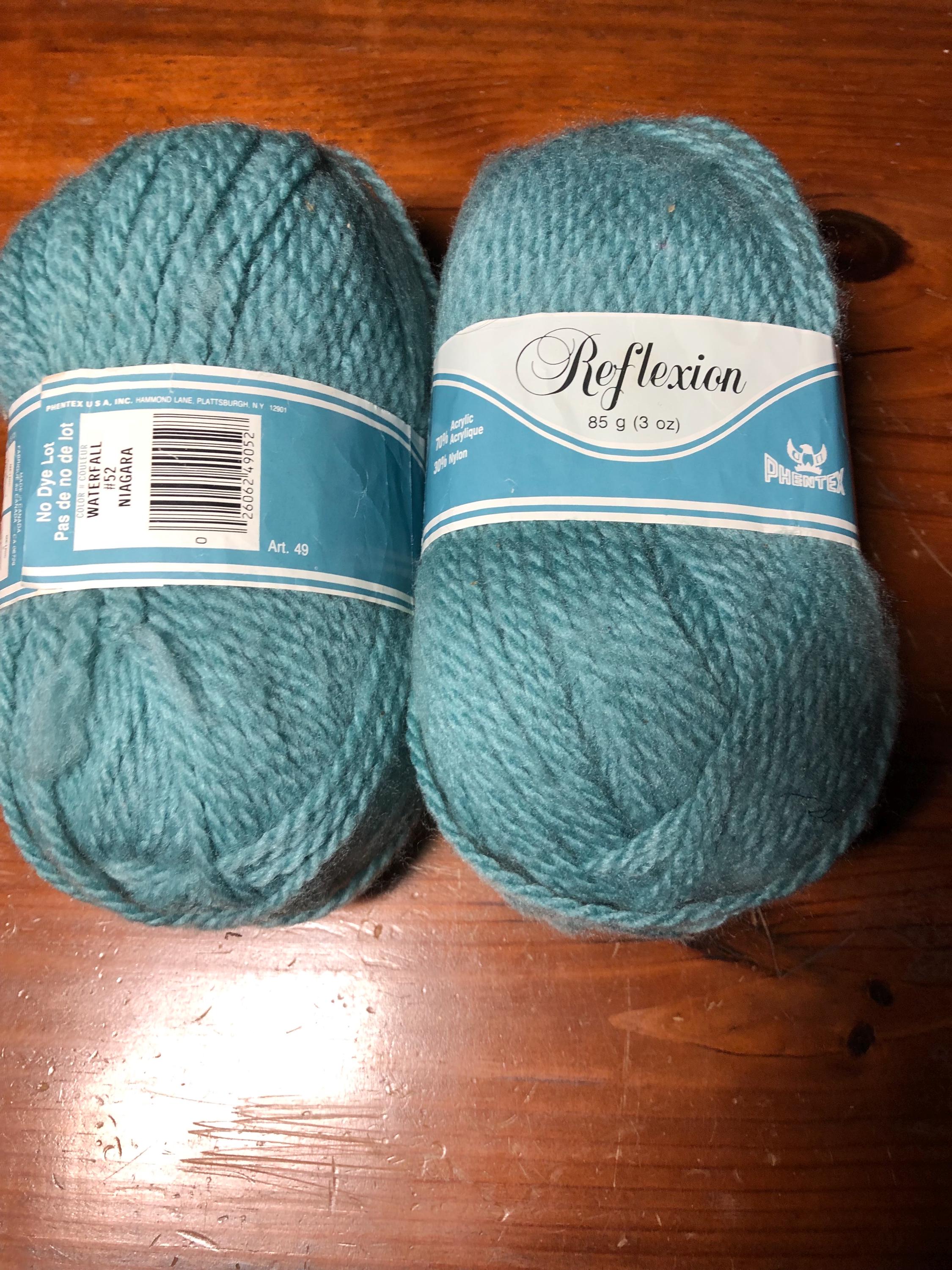 Reflexiin Phentex Waterfall Niagara Yarn Gray Green