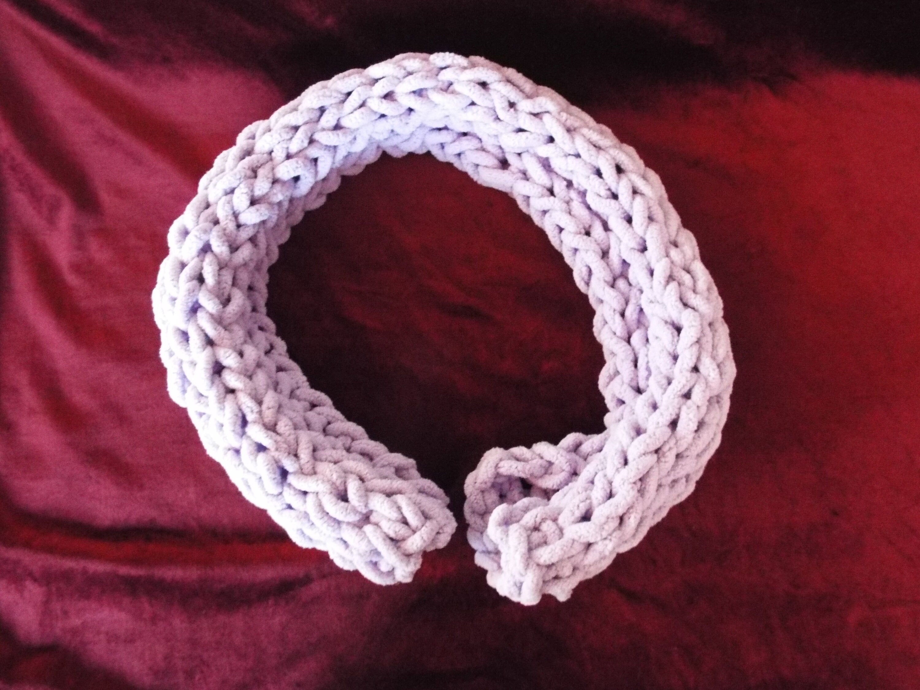 Purple Toddler Child Scarf