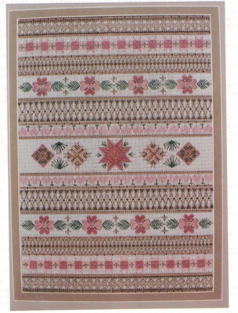 Some Of My Favorite Things Cross Stitch Needlepoint Sampler