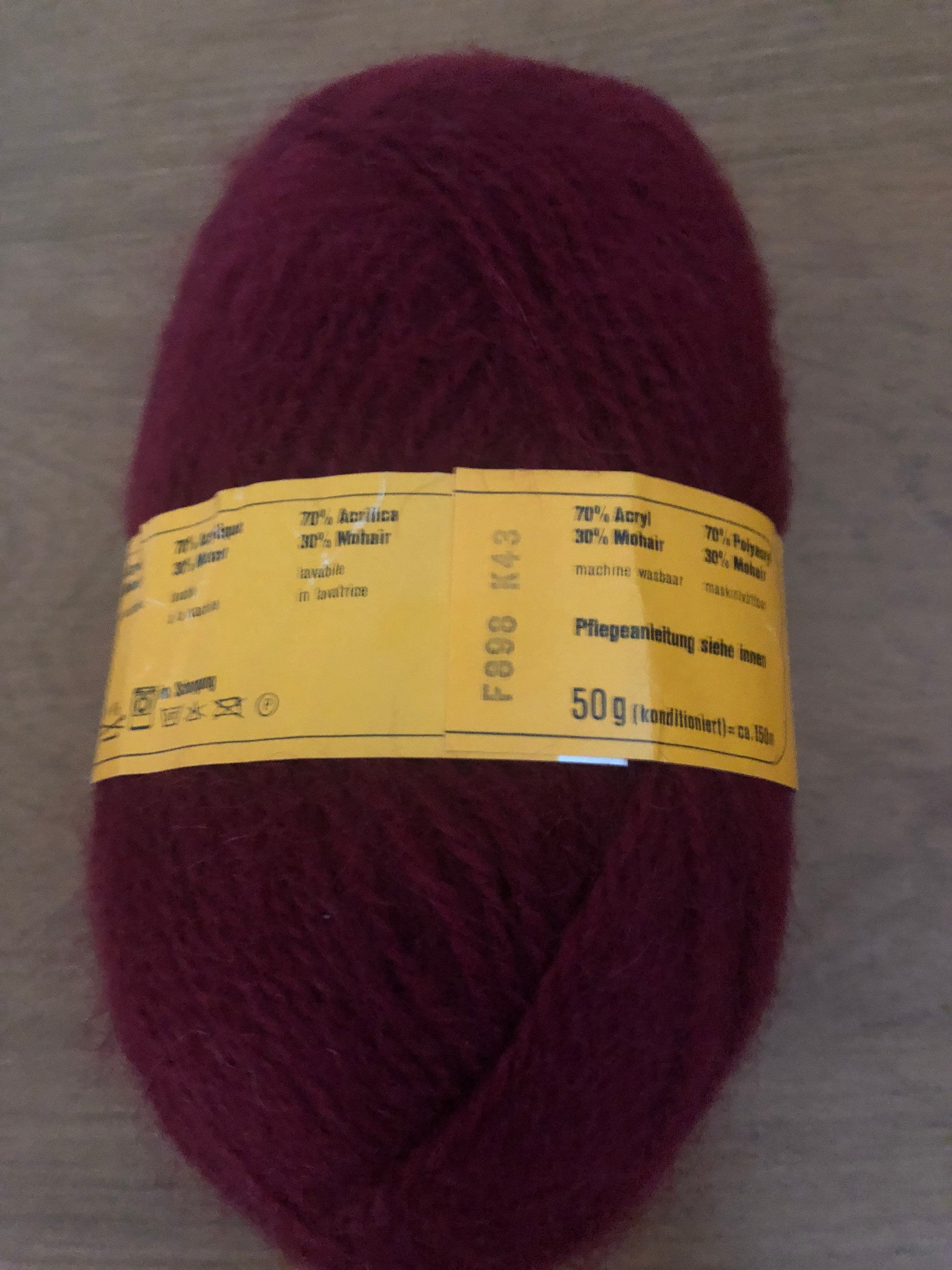 Schachenmayr Nomotta Super Show Yarn Red Vintage