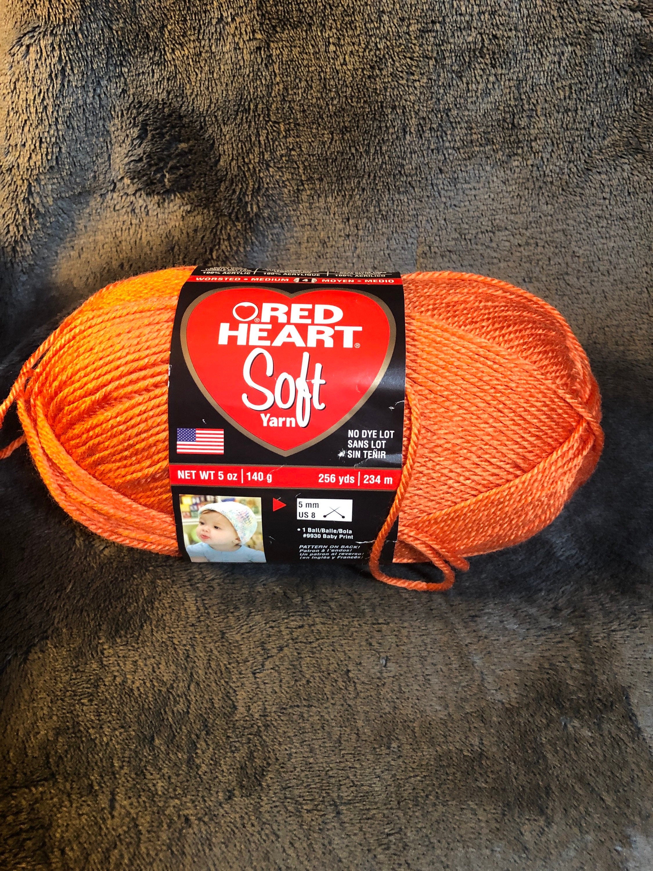 Red Heart Soft Yarn Medium Worsted PF