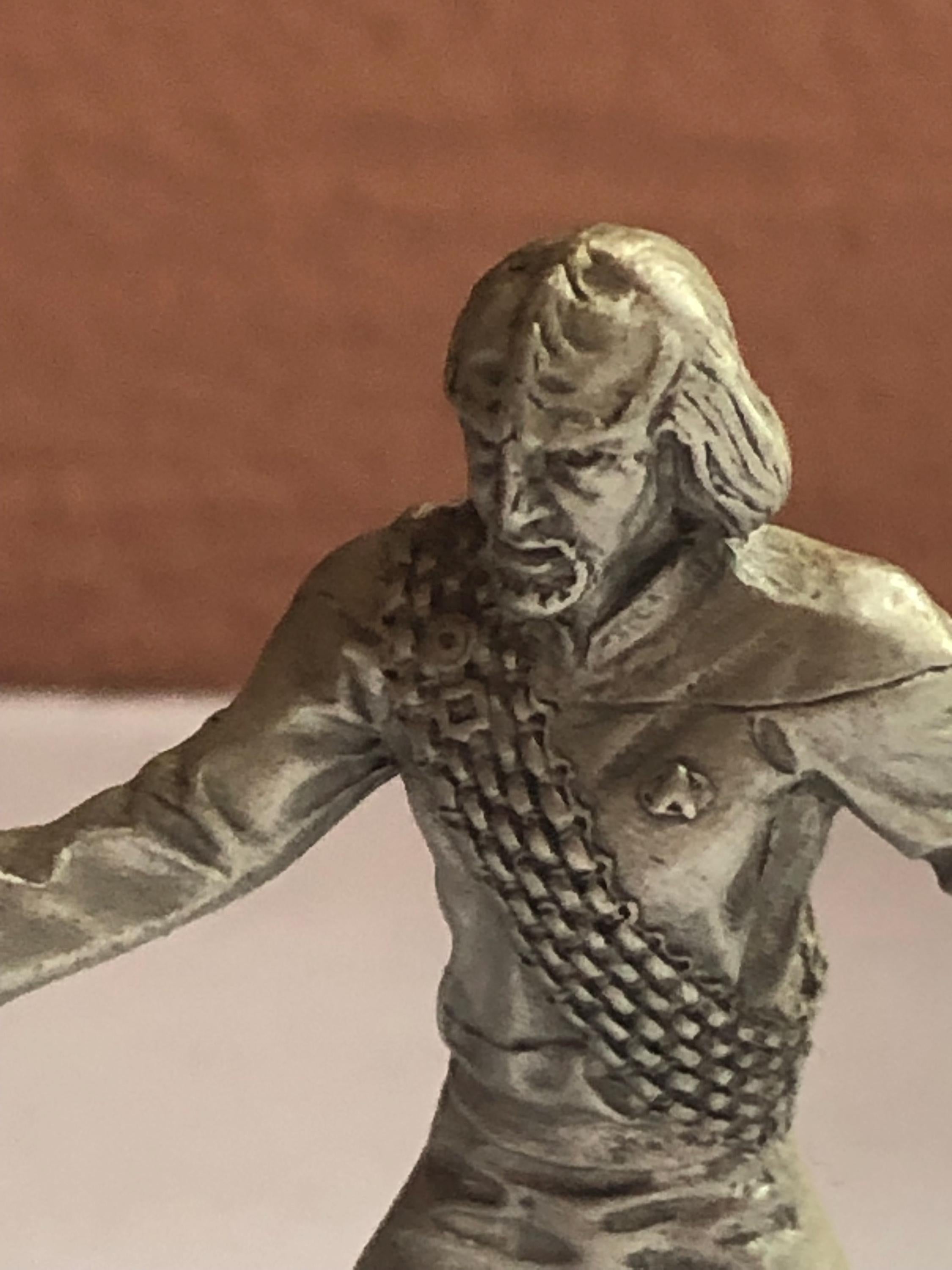 Worf Star Trek  1993 Vintage Radcliffe Pewter