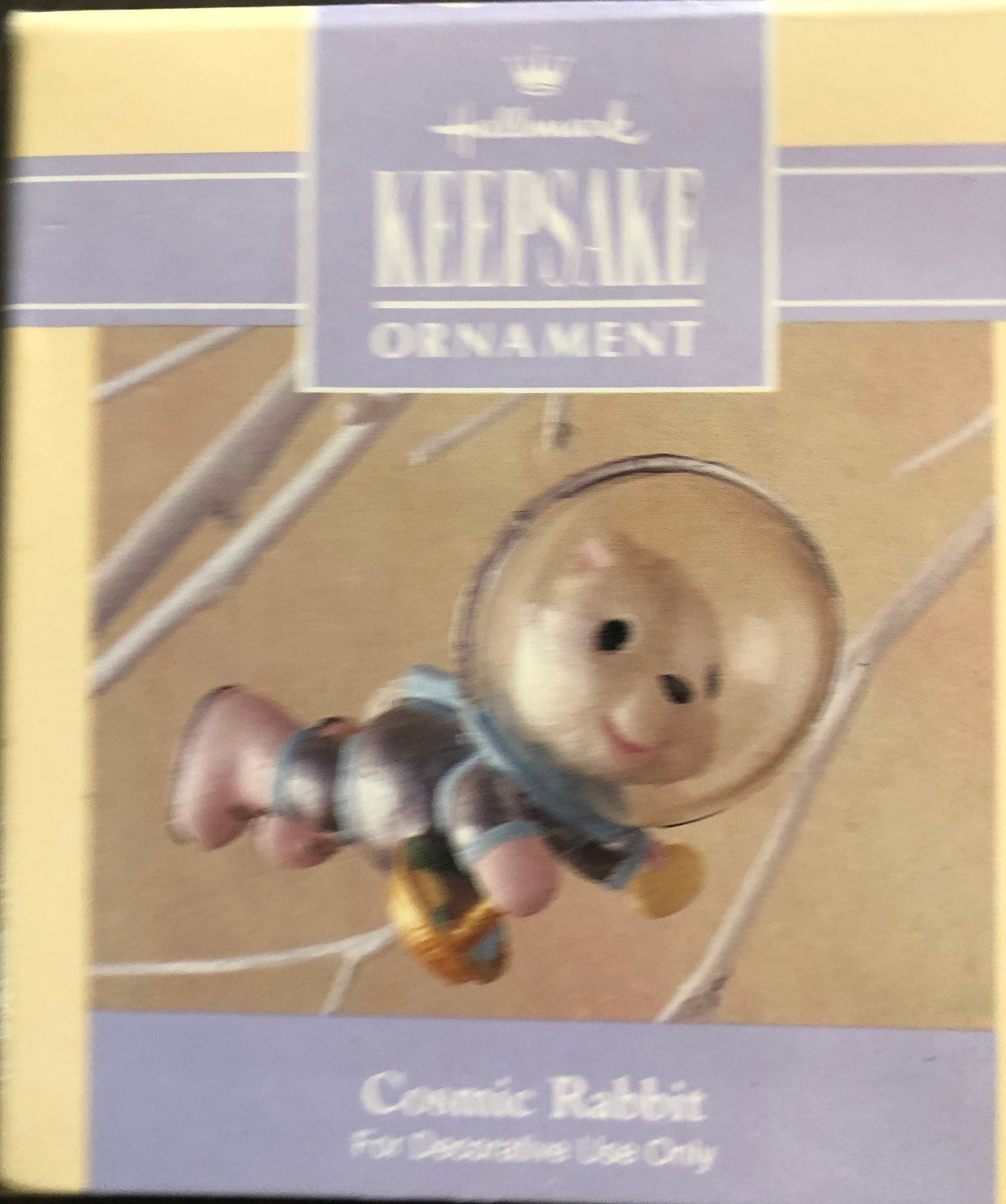 Cosmic Rabbit Hallmark Keepsake Ornament Rabbit