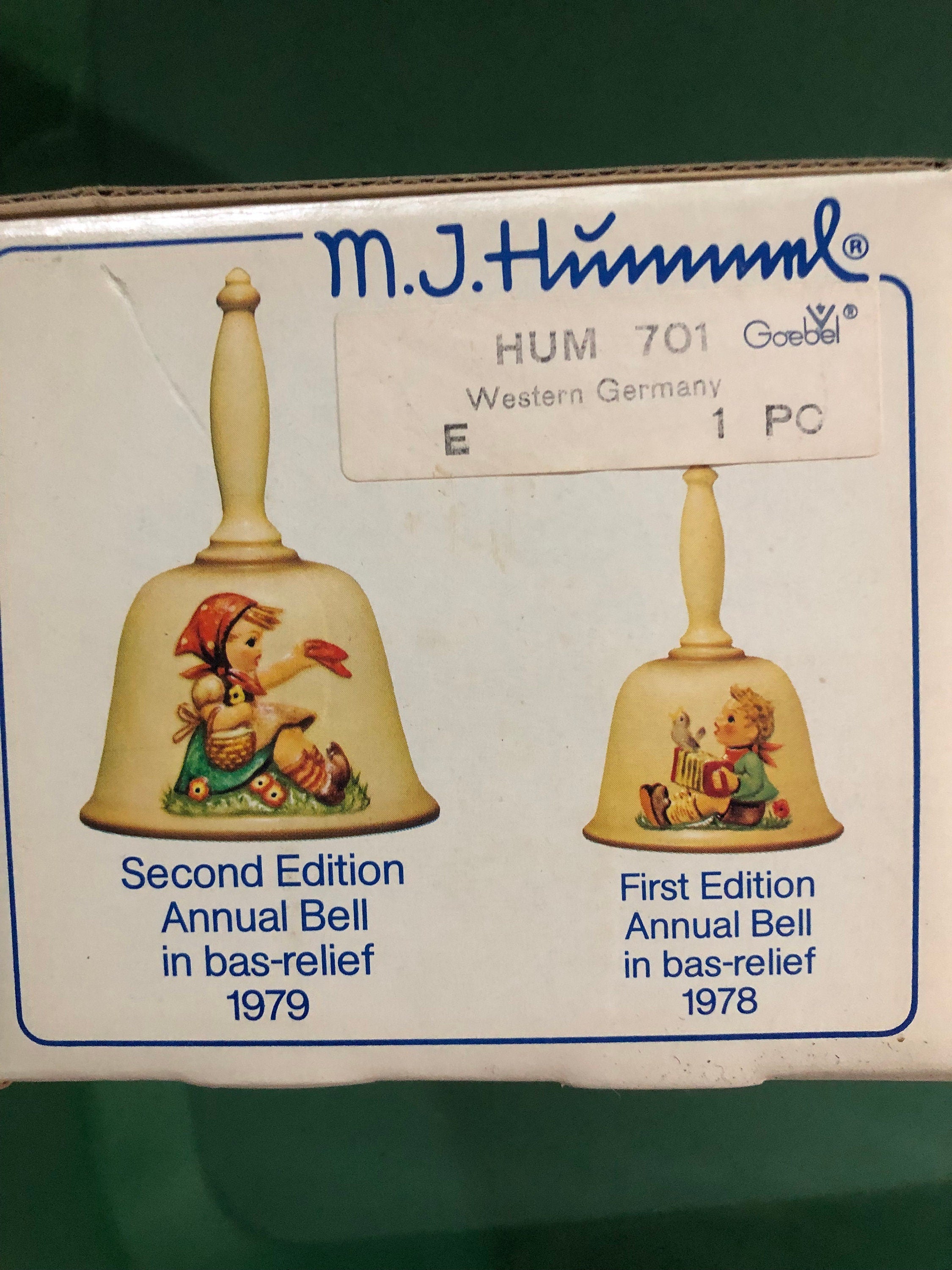 Farewell Annual Hummel Bell 1979 In Original Box