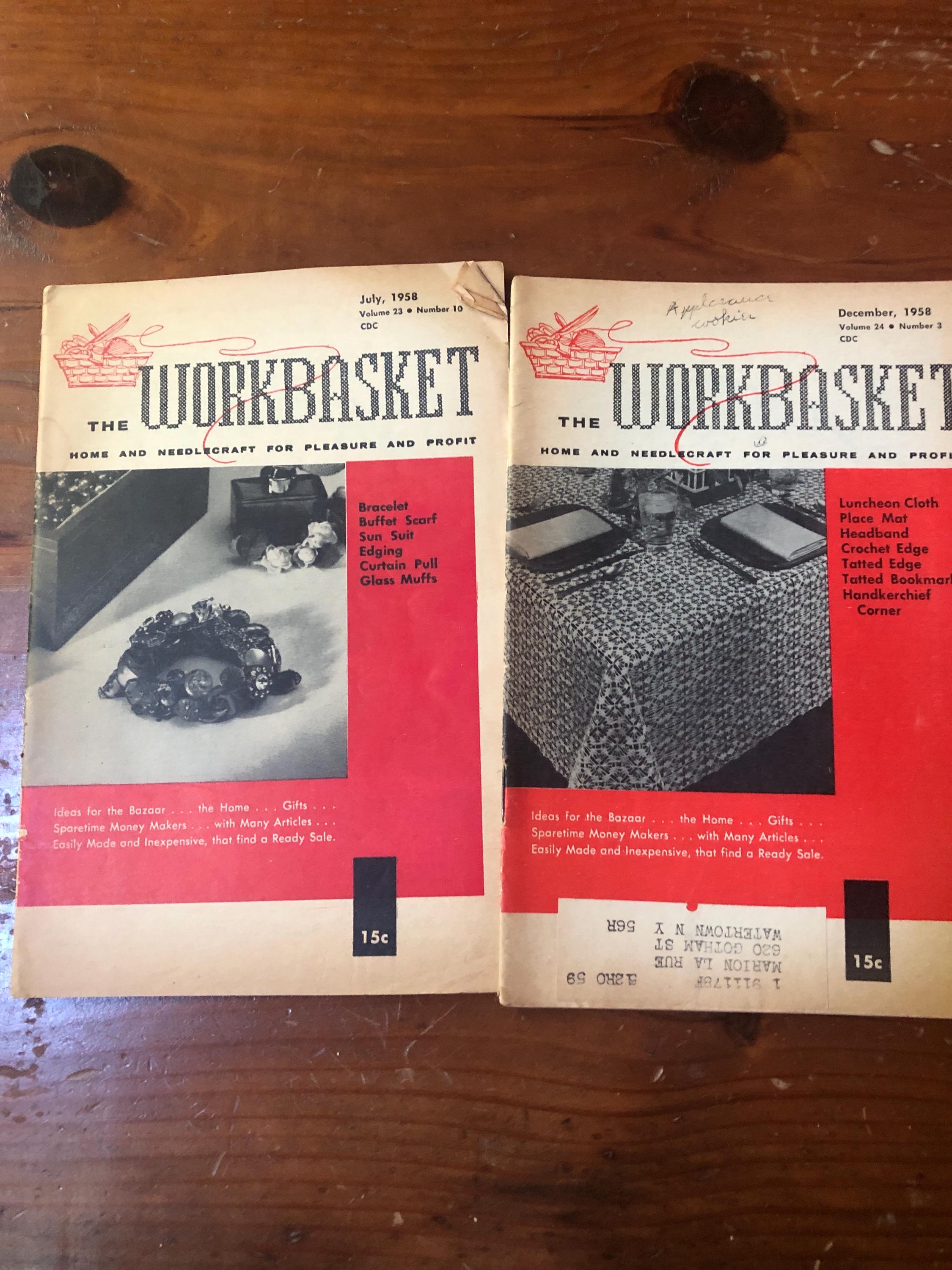 The Work. Basket Magazine 1958