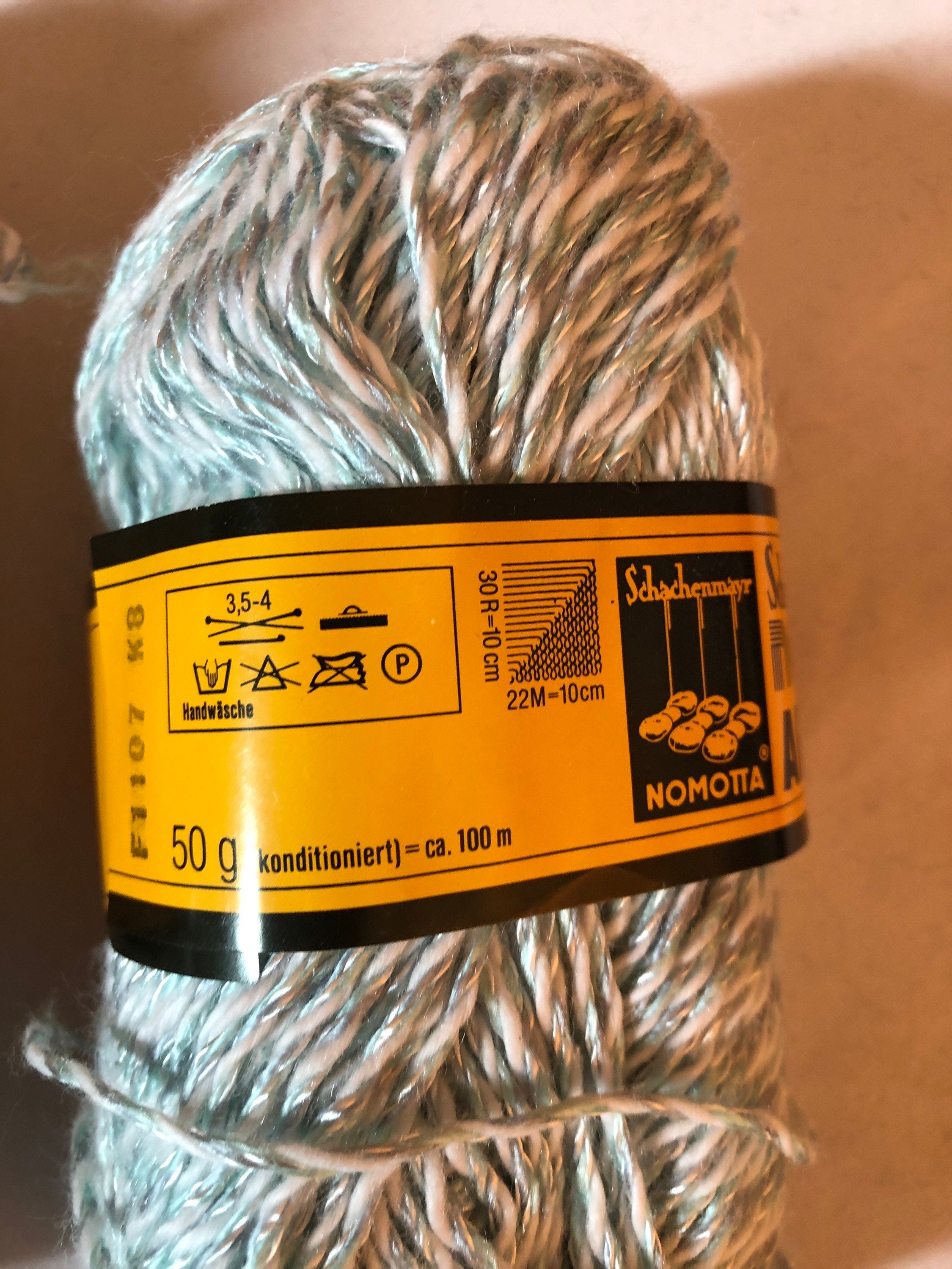 Schachenmayr Nomotta Arabesque Vintage Yarn Blue/White