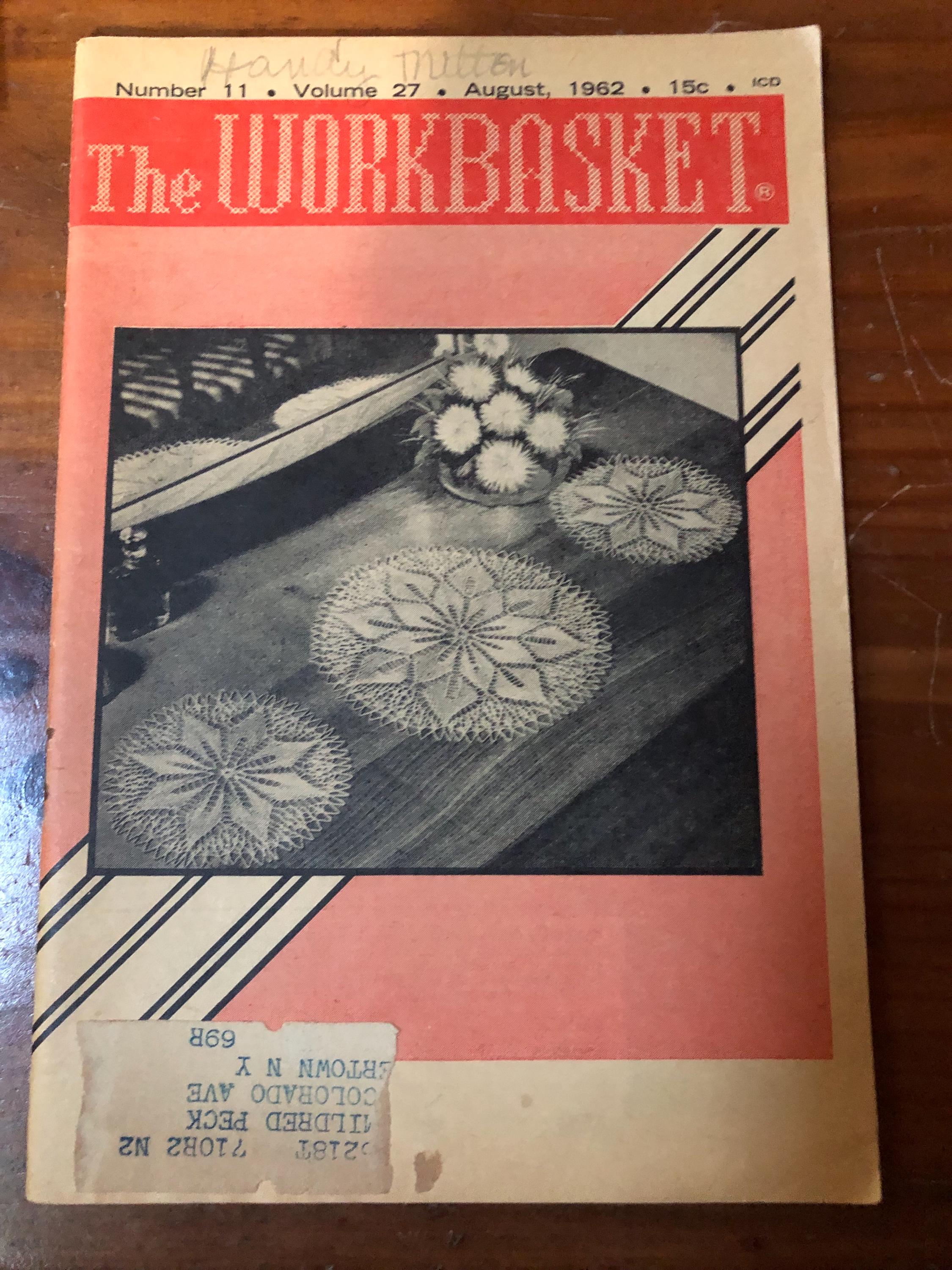 The Work. Basket Magazine 1962