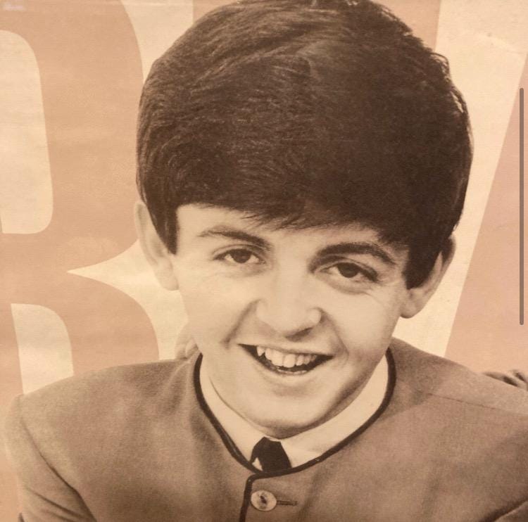 Beatles Vintage Framed Poster 24x36