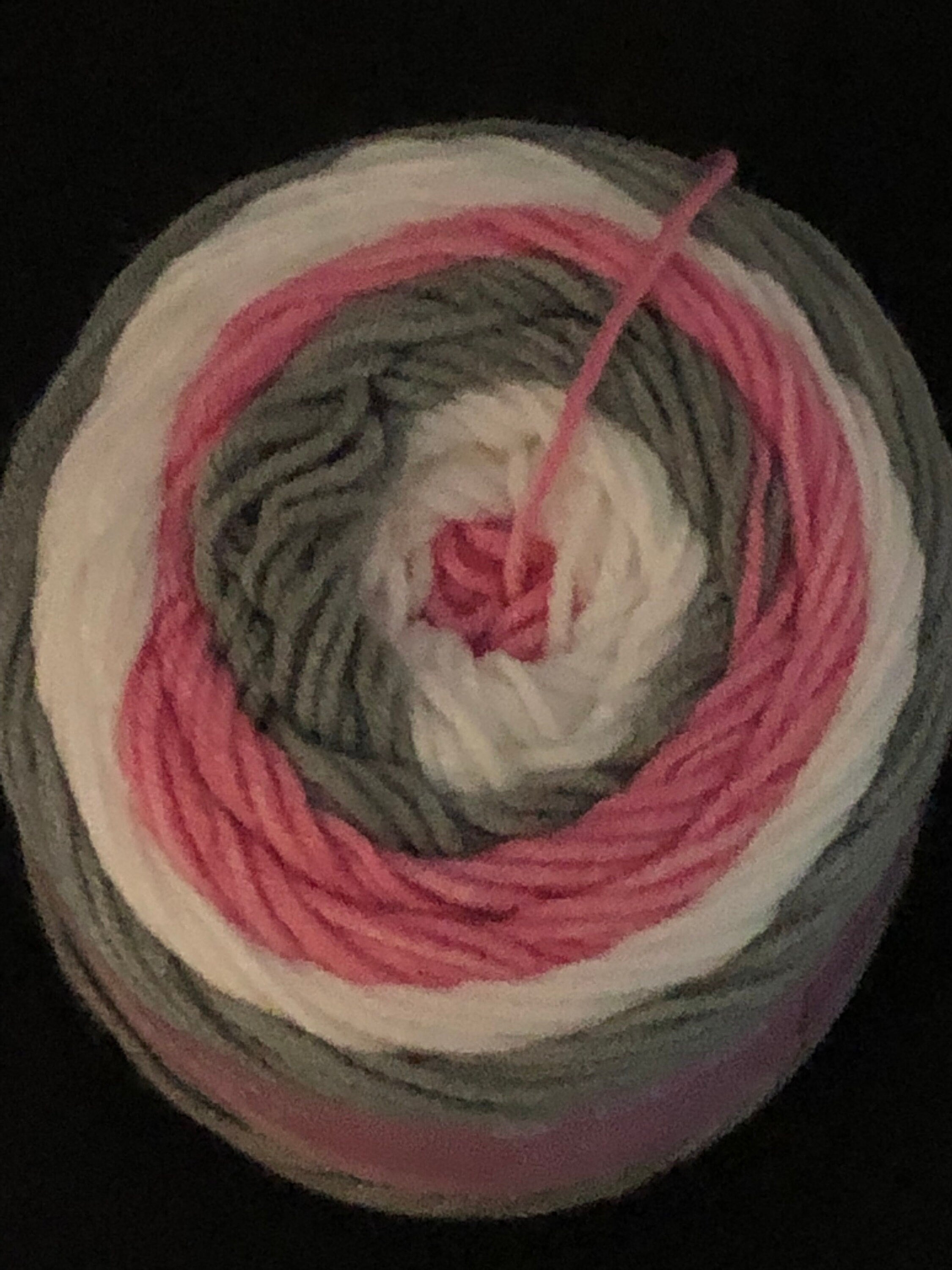 Premier Sweet Roll Yarn Pink-White-Gray
