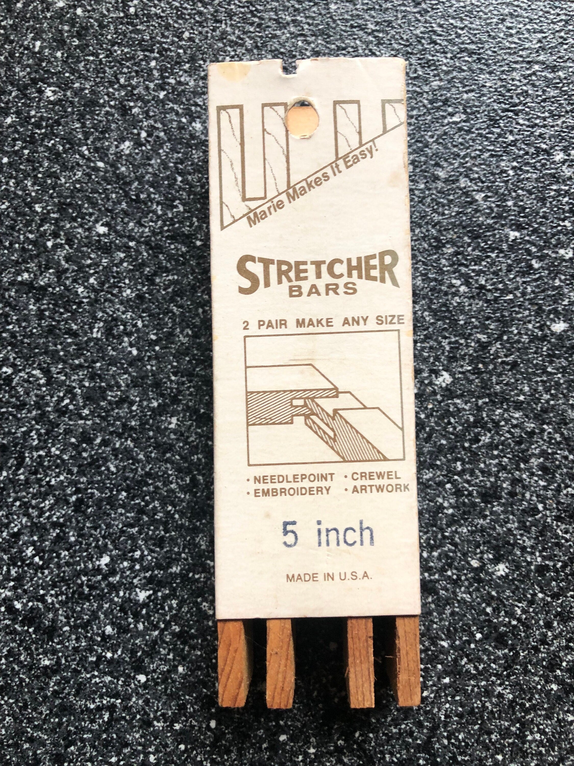 Stretcher Bars 2 Pair Cross Stitch Needlepoint Embroidery Crewel Artwork