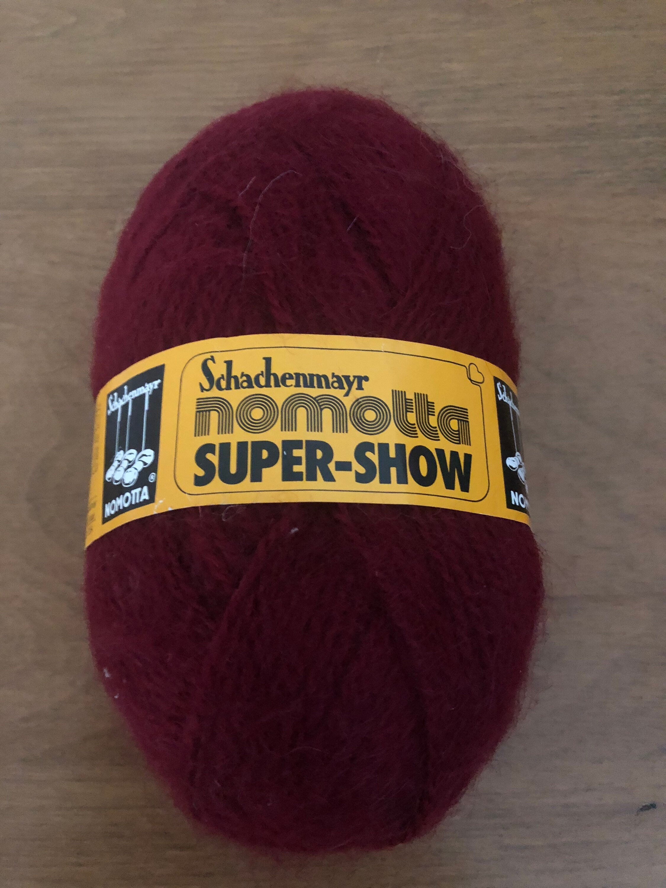 Schachenmayr Nomotta Super Show Yarn Red Vintage