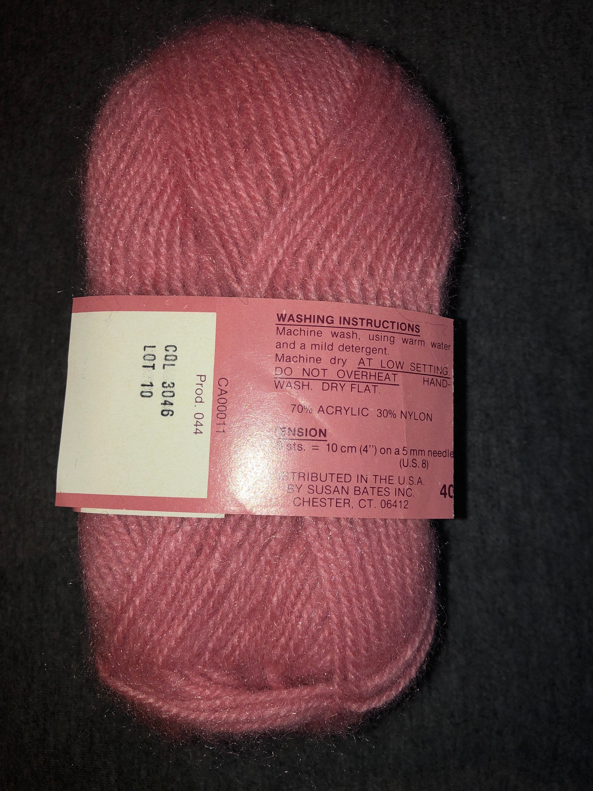 Patons Promise Vintage Yarn Pink 3046 Lot 10