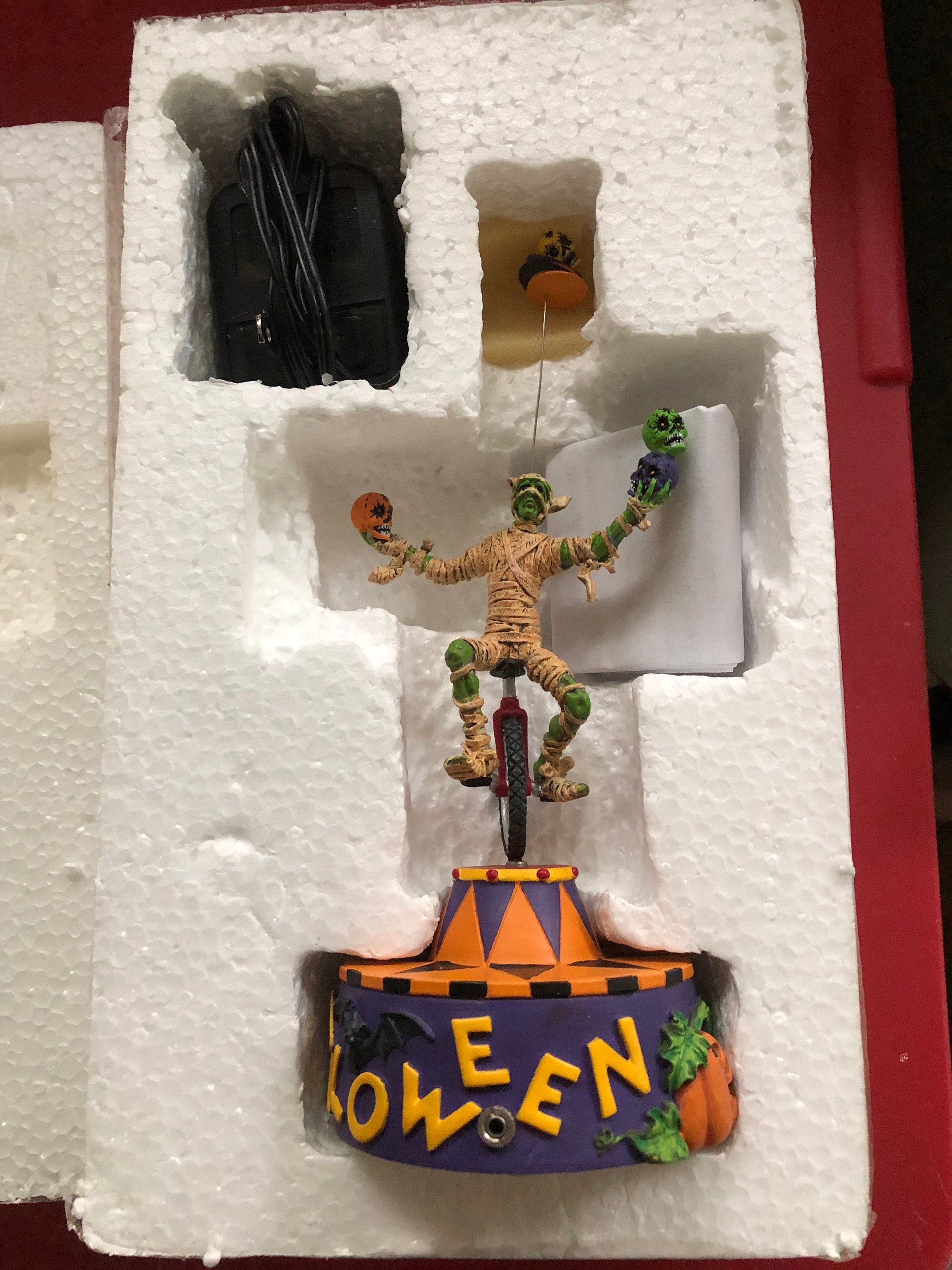 Retired Department 56 Snow Village Animated "Mummy Mischief" Never Displayed