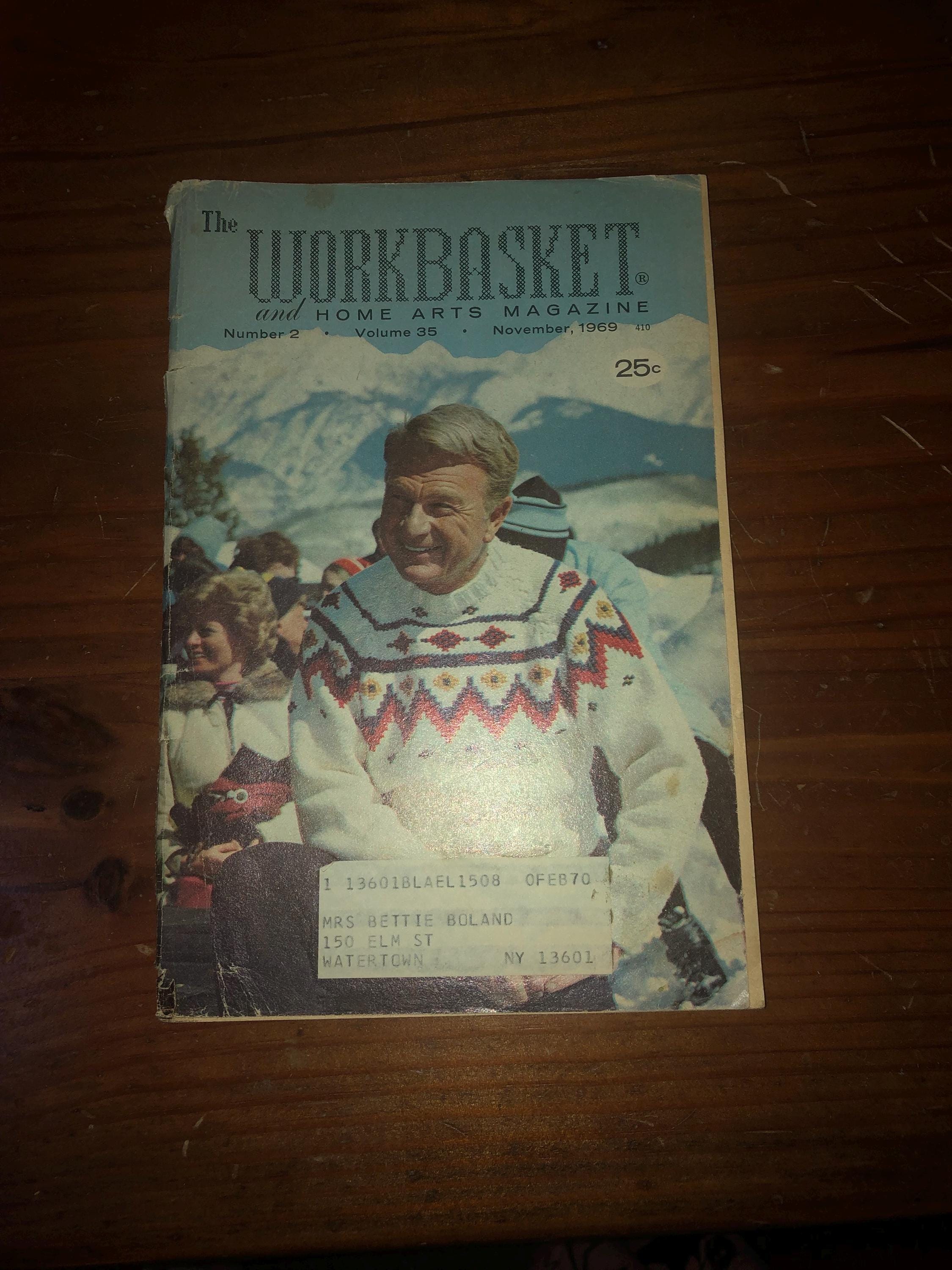 The Work. Basket Magazine 1969