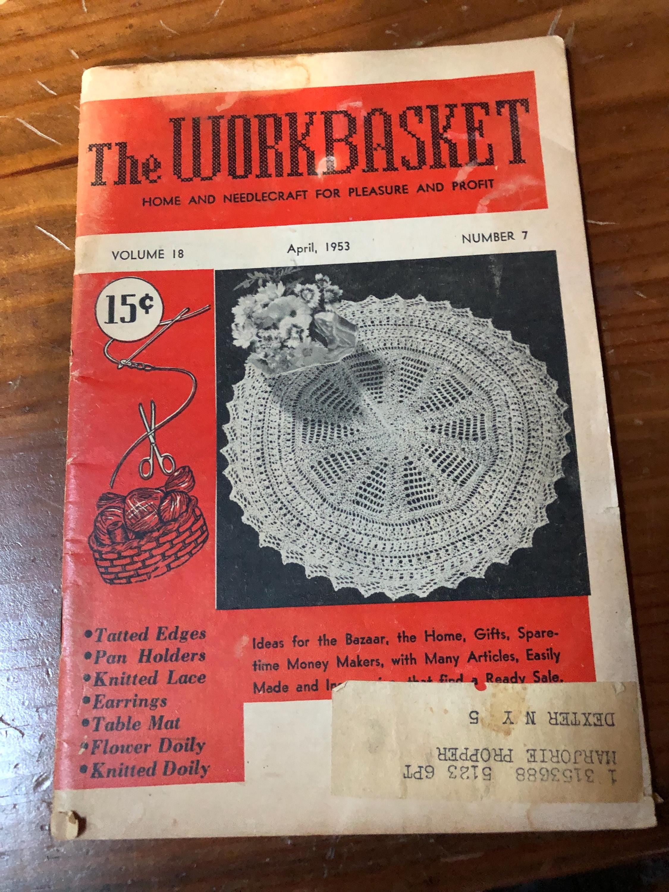 The Work. Basket Magazine July 1951, April 1953  & January 1954