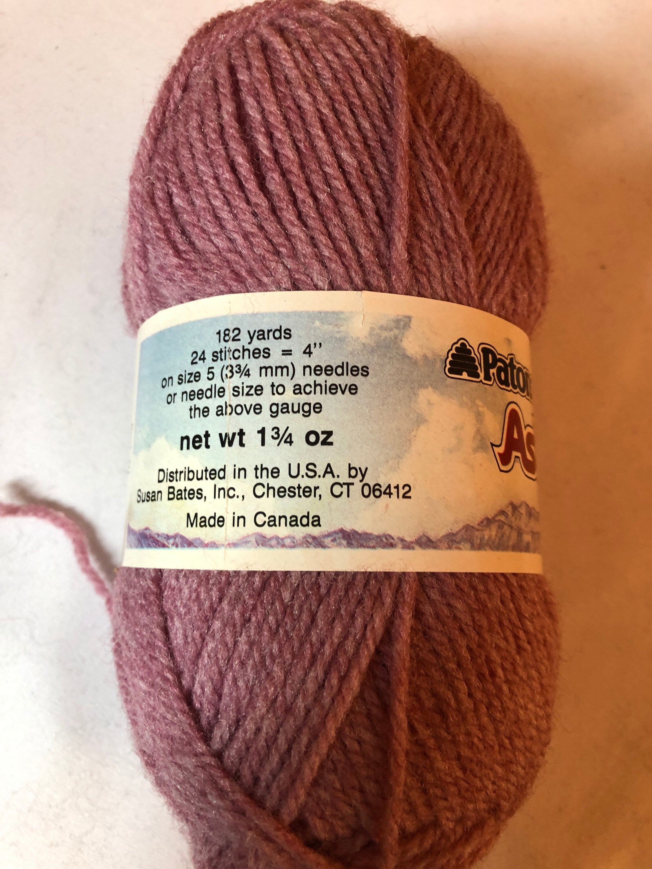Patons Astra Sport Weight Vintage Yarn Pink