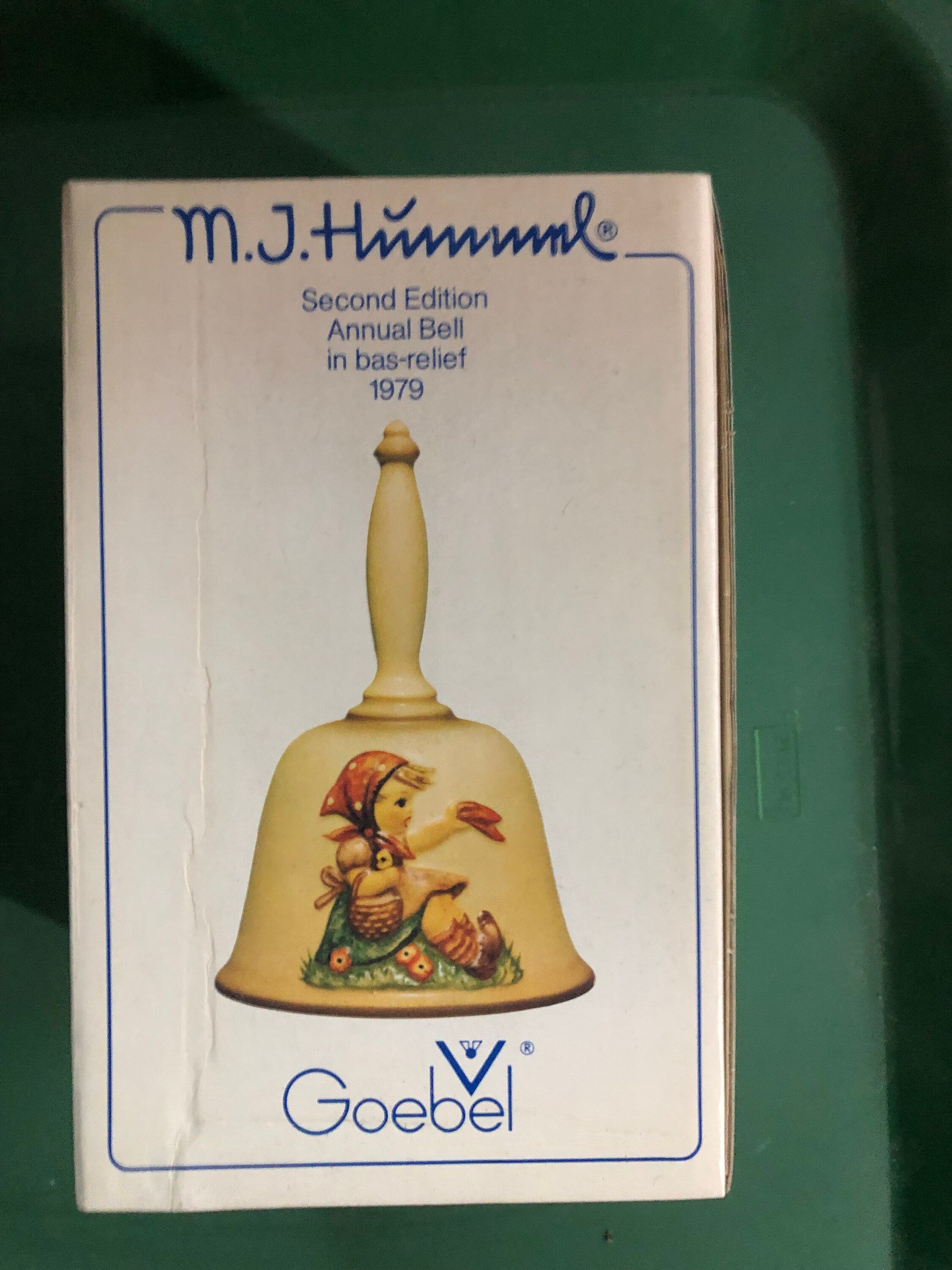 Farewell Annual Hummel Bell 1979 In Original Box