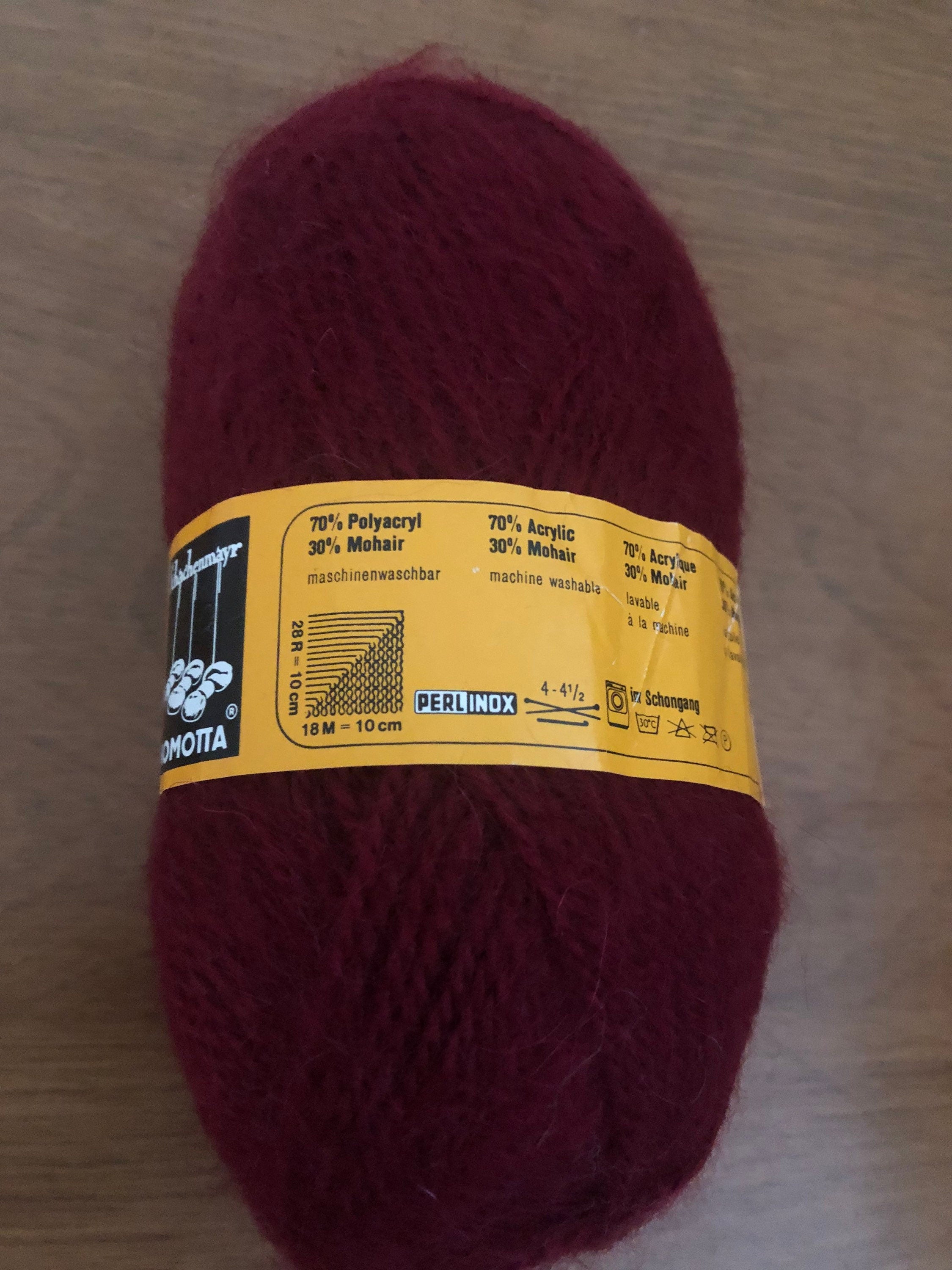 Schachenmayr Nomotta Super Show Yarn Red Vintage