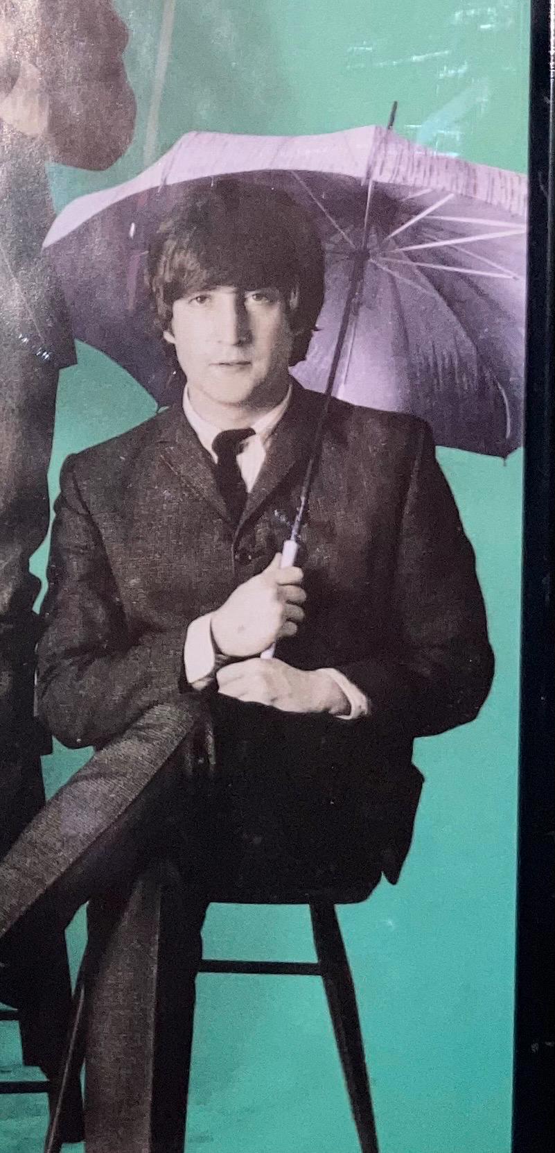 Original Beatles ‘65 Poster by Apple Corps 1987 BTL052 24 x 36 Framed