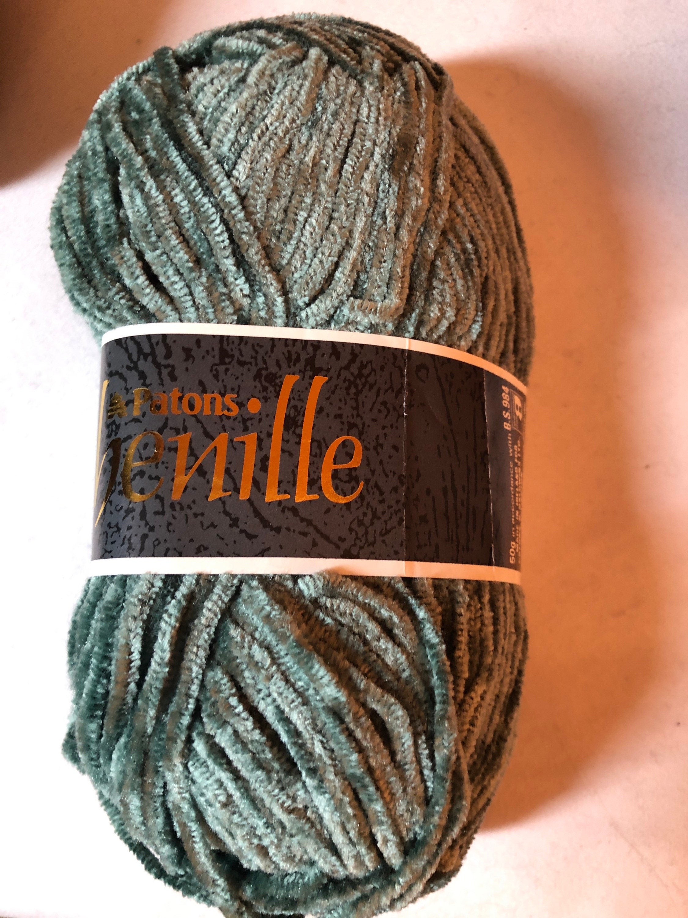Patons Chenille Vintage Yarn