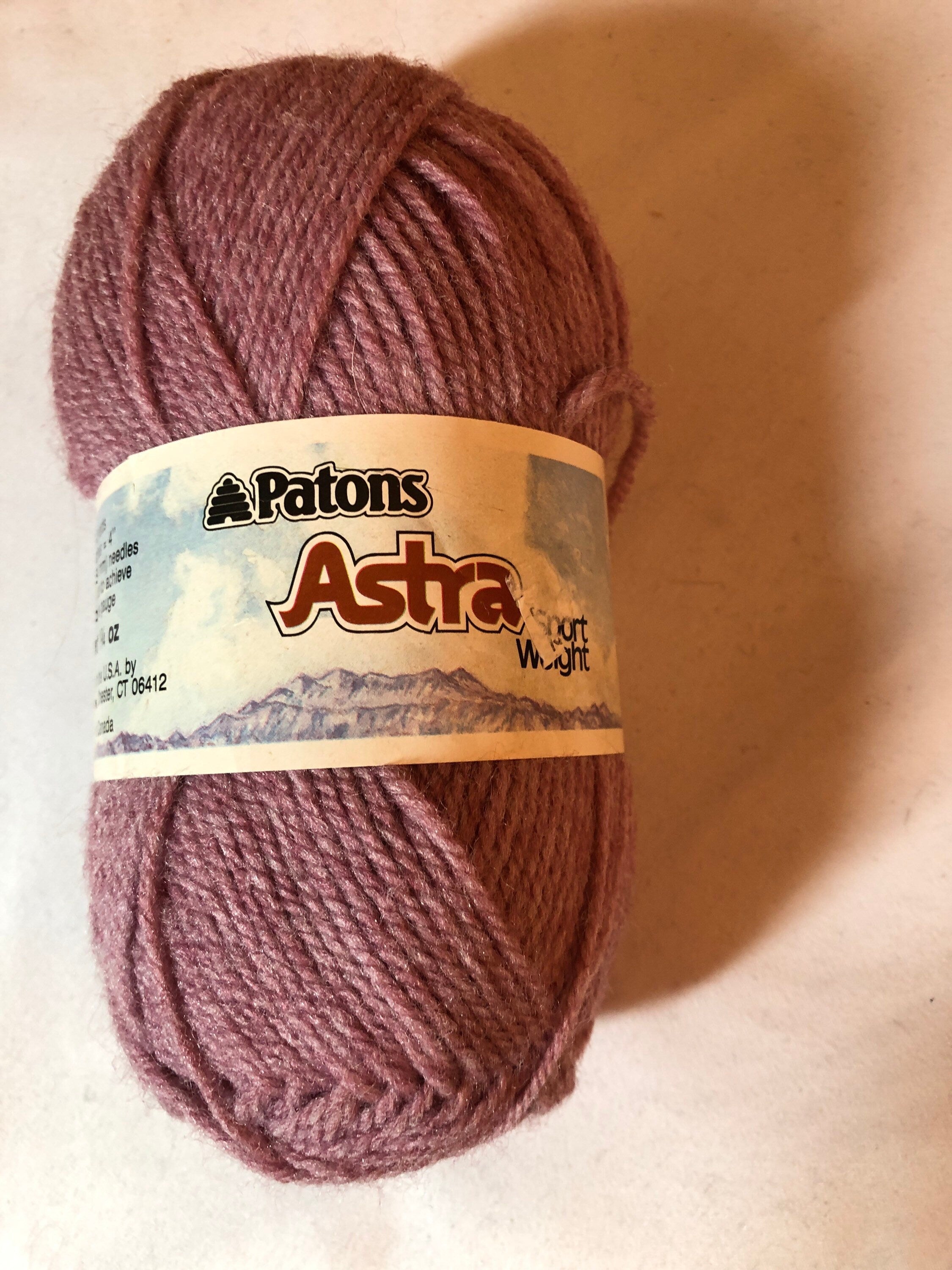 Patons Astra Sport Weight Vintage Yarn Pink