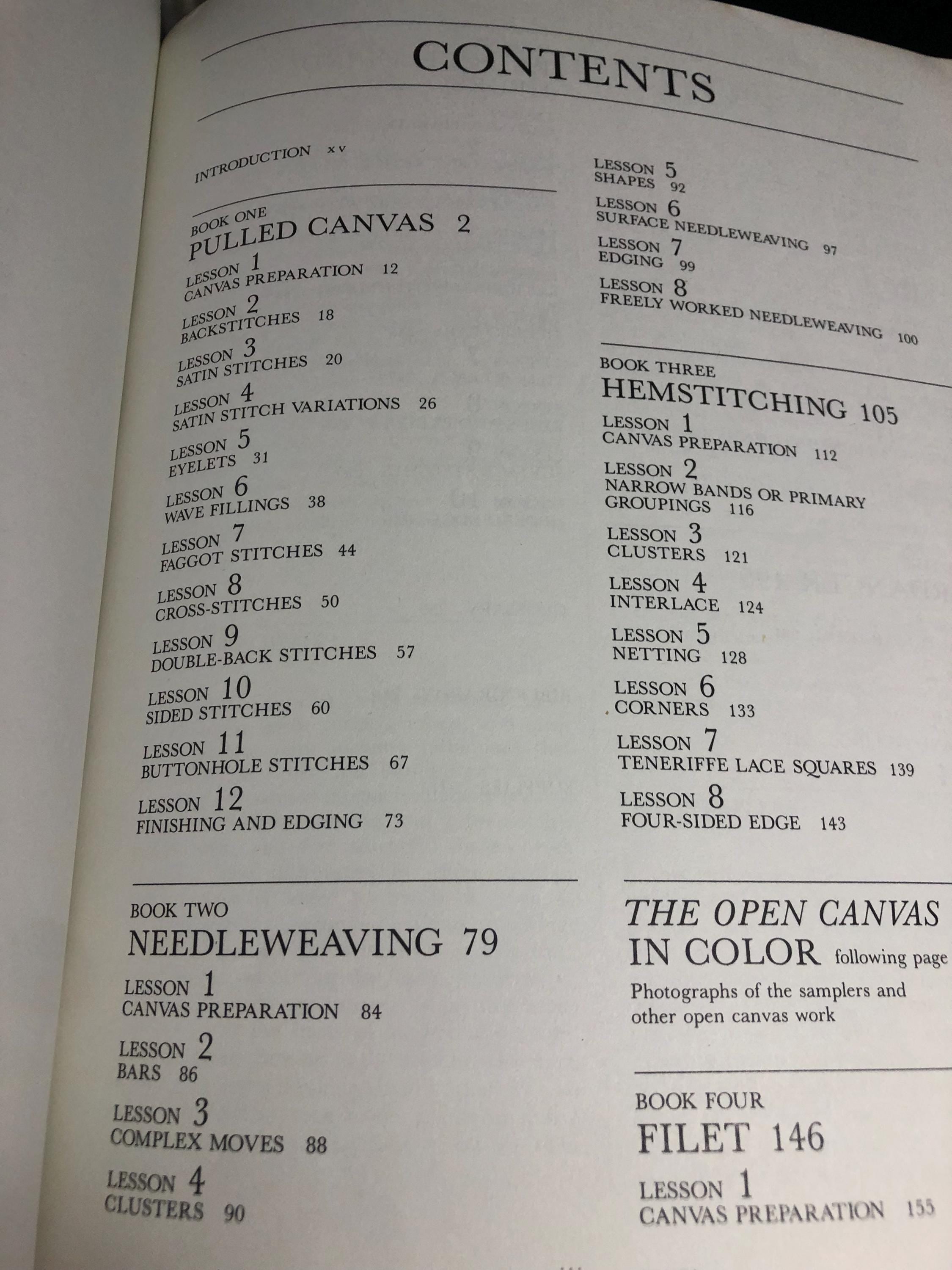 The Open Canvas Soft Cover Book By Carolyn Ambuter Open Needlework First Edition