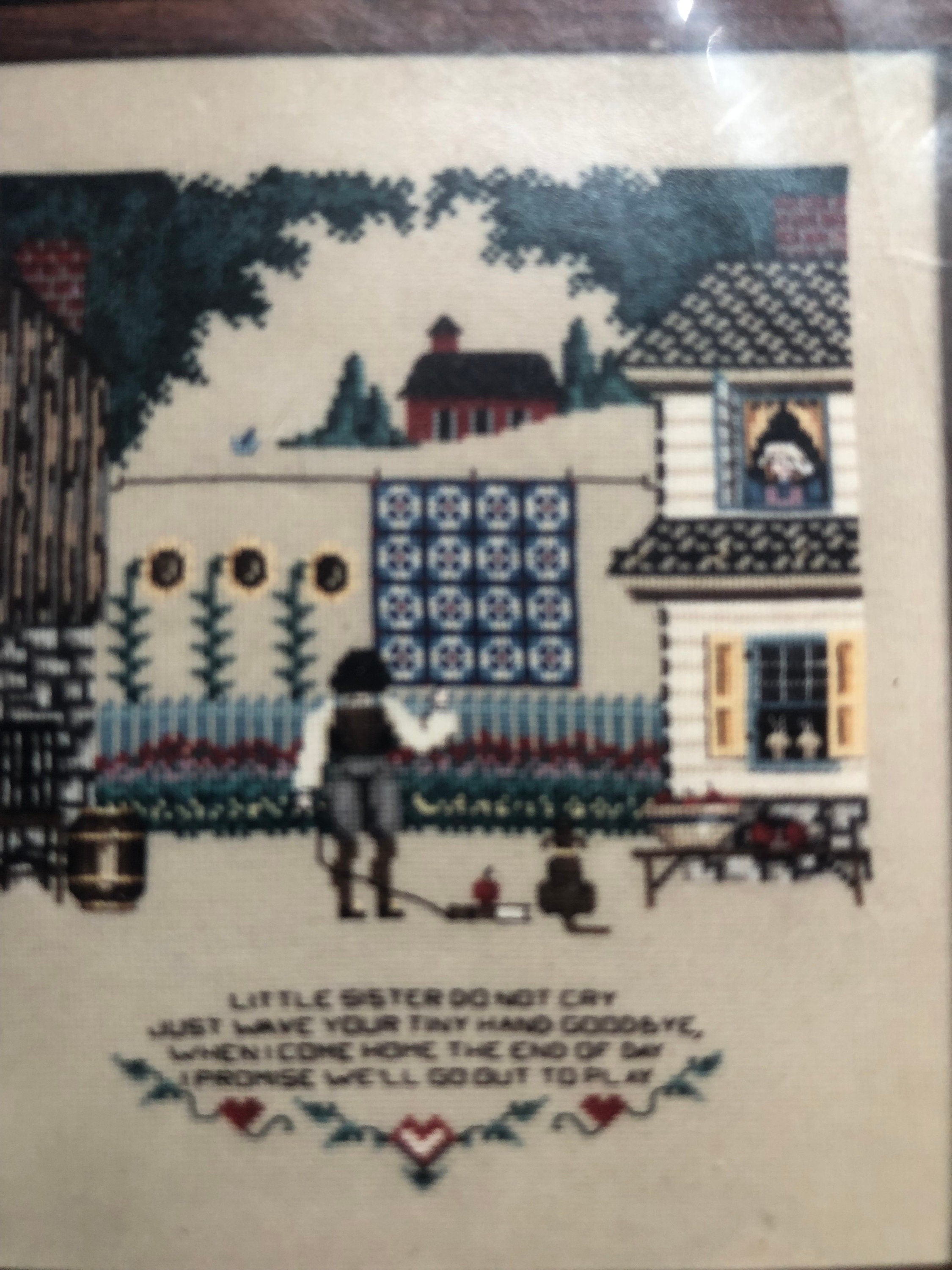 Summers End Heart Of The Country Cross Stitch Pattern