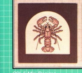Seashore Designs For Counted Cross Stitch Leaflet Vidmar Graphics