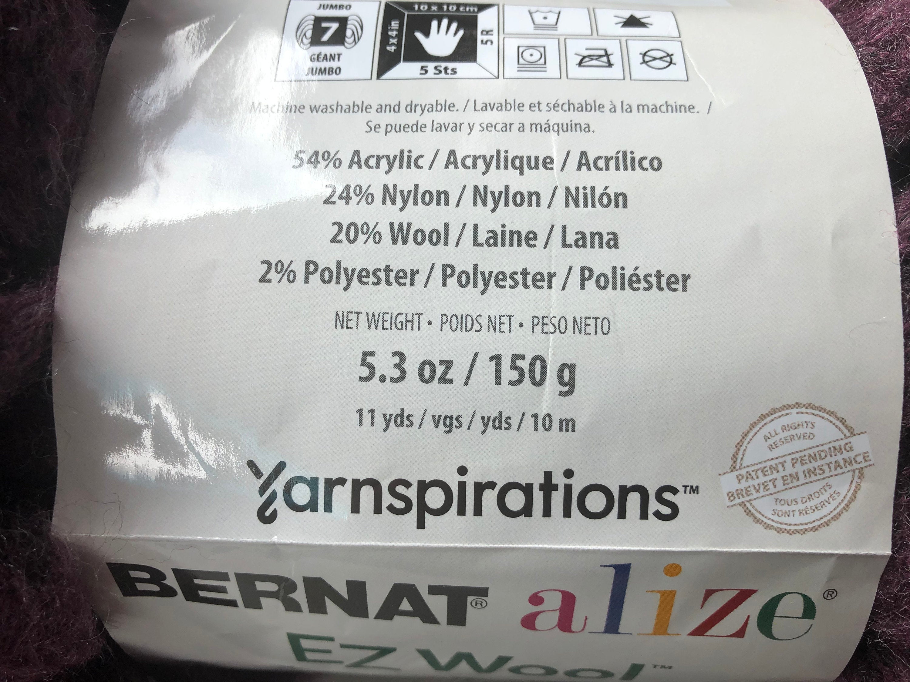 Bernat Alize EZ Wool Yarnspirations Loop Yarn