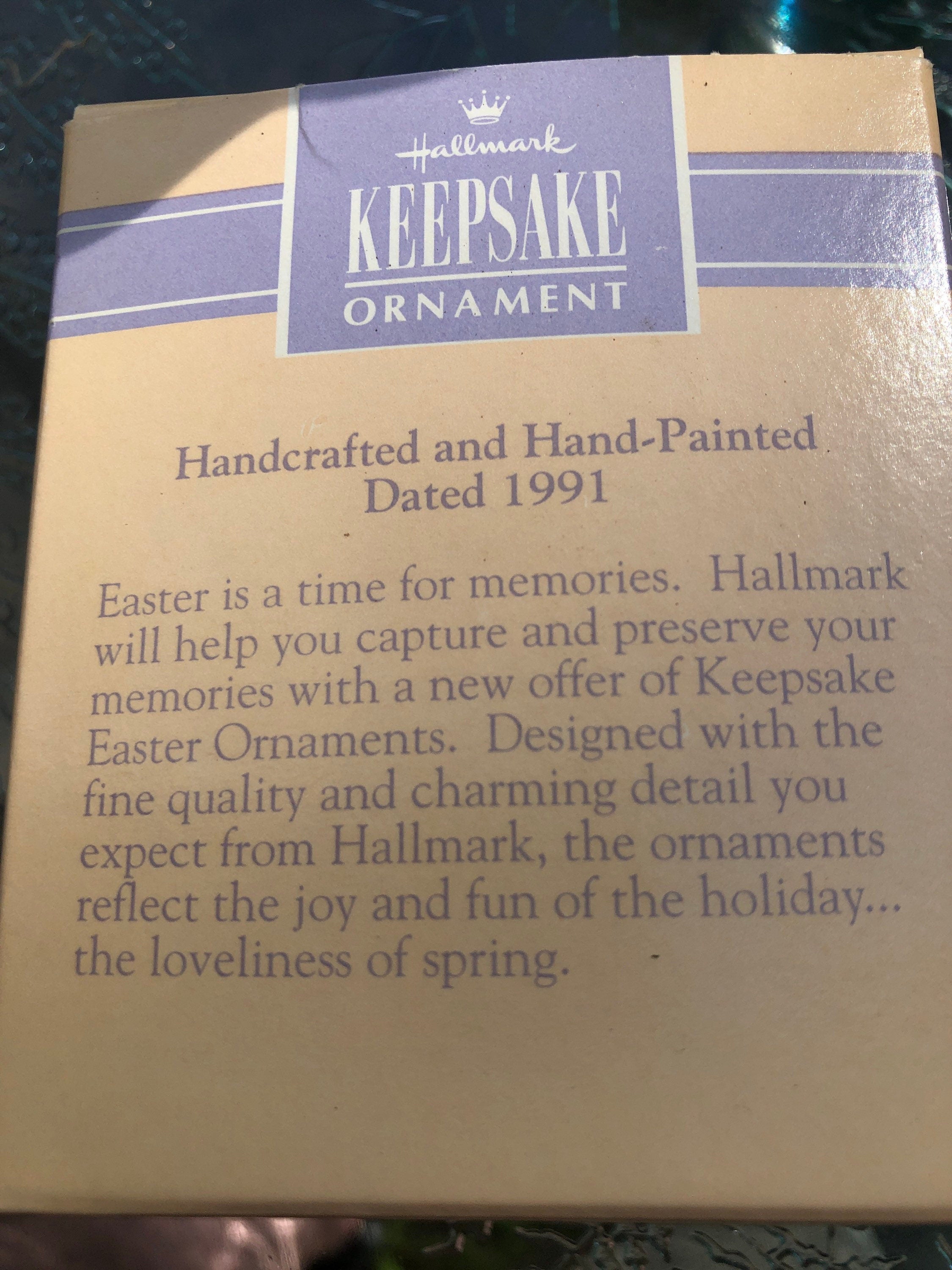 Springtime Stroll  Hallmark Keepsake Ornament Rabbit