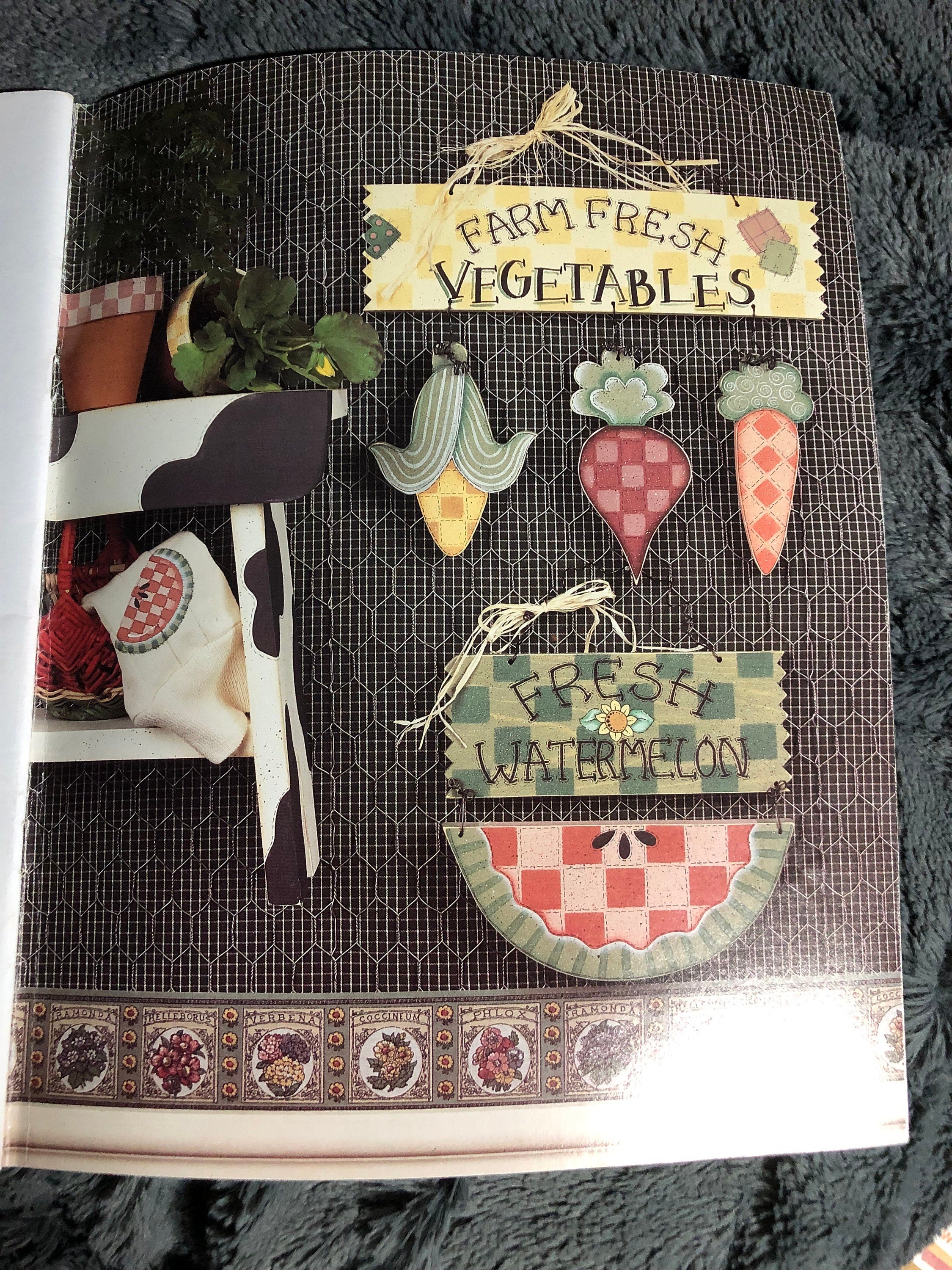 Checkerboard  Farm Decorative Templates Booklet
