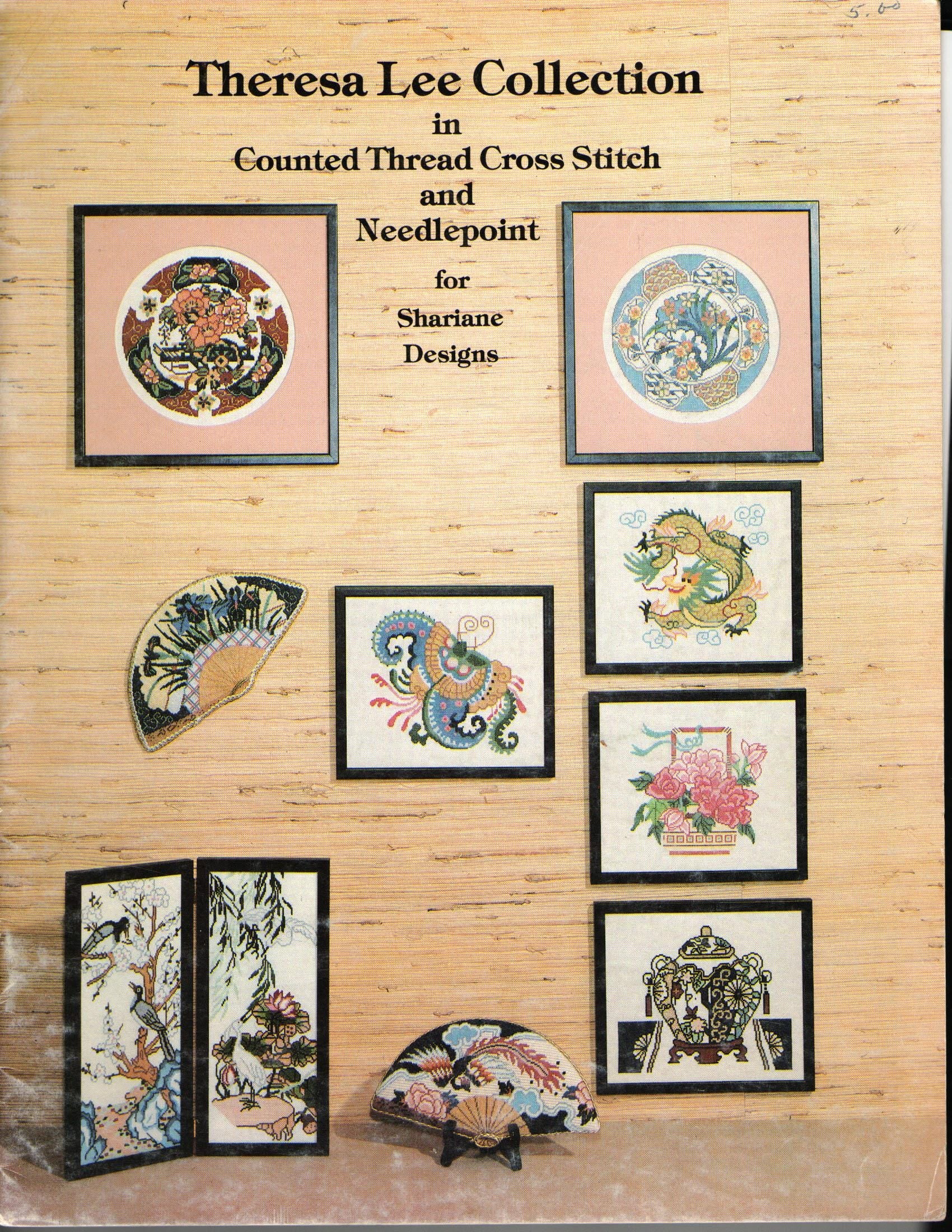 Theresa Lee Collection In Counted Thread Cross Stitch And Needlepoint For Shariane Designs Booklet