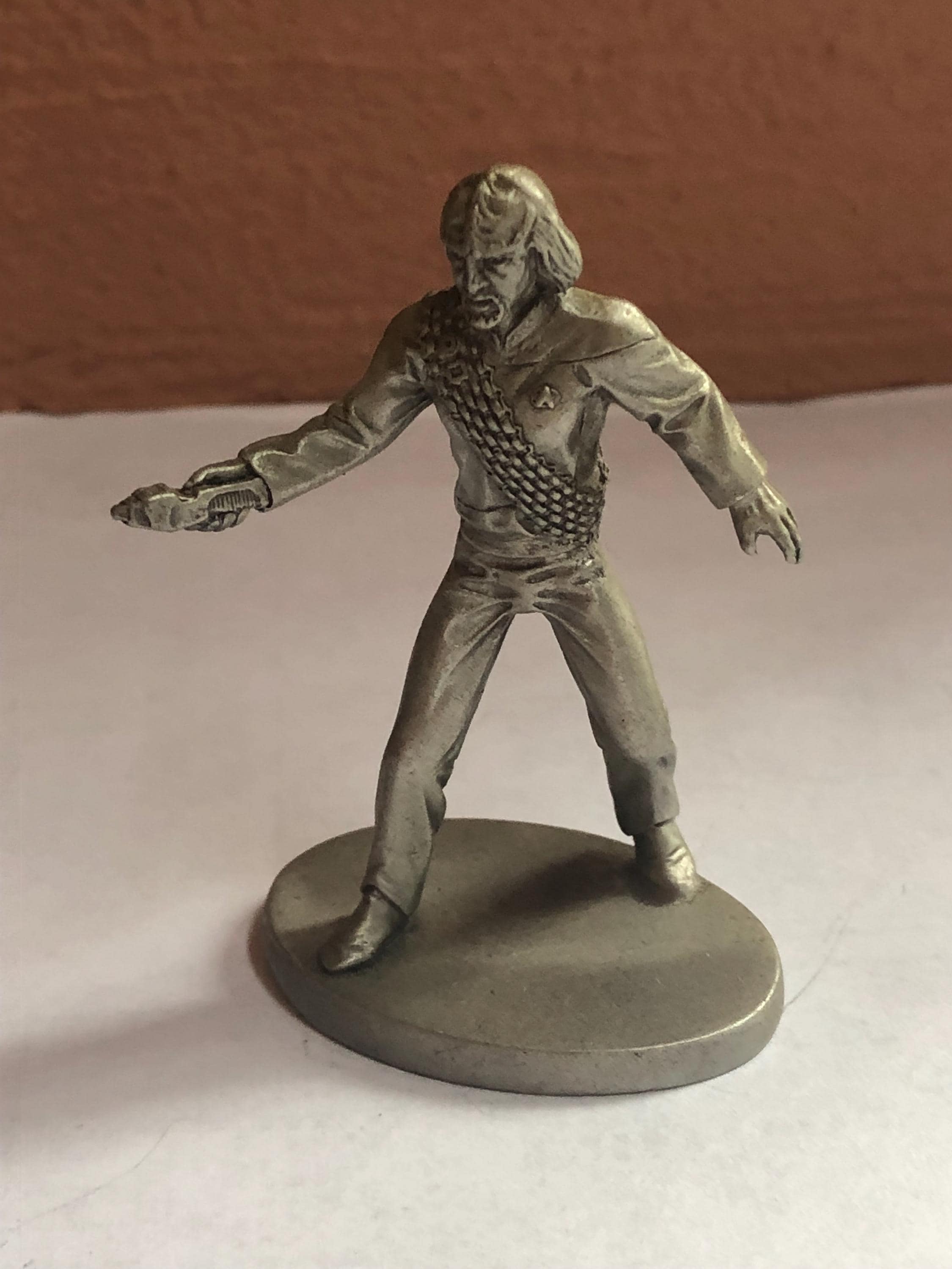 Worf Star Trek  1993 Vintage Radcliffe Pewter