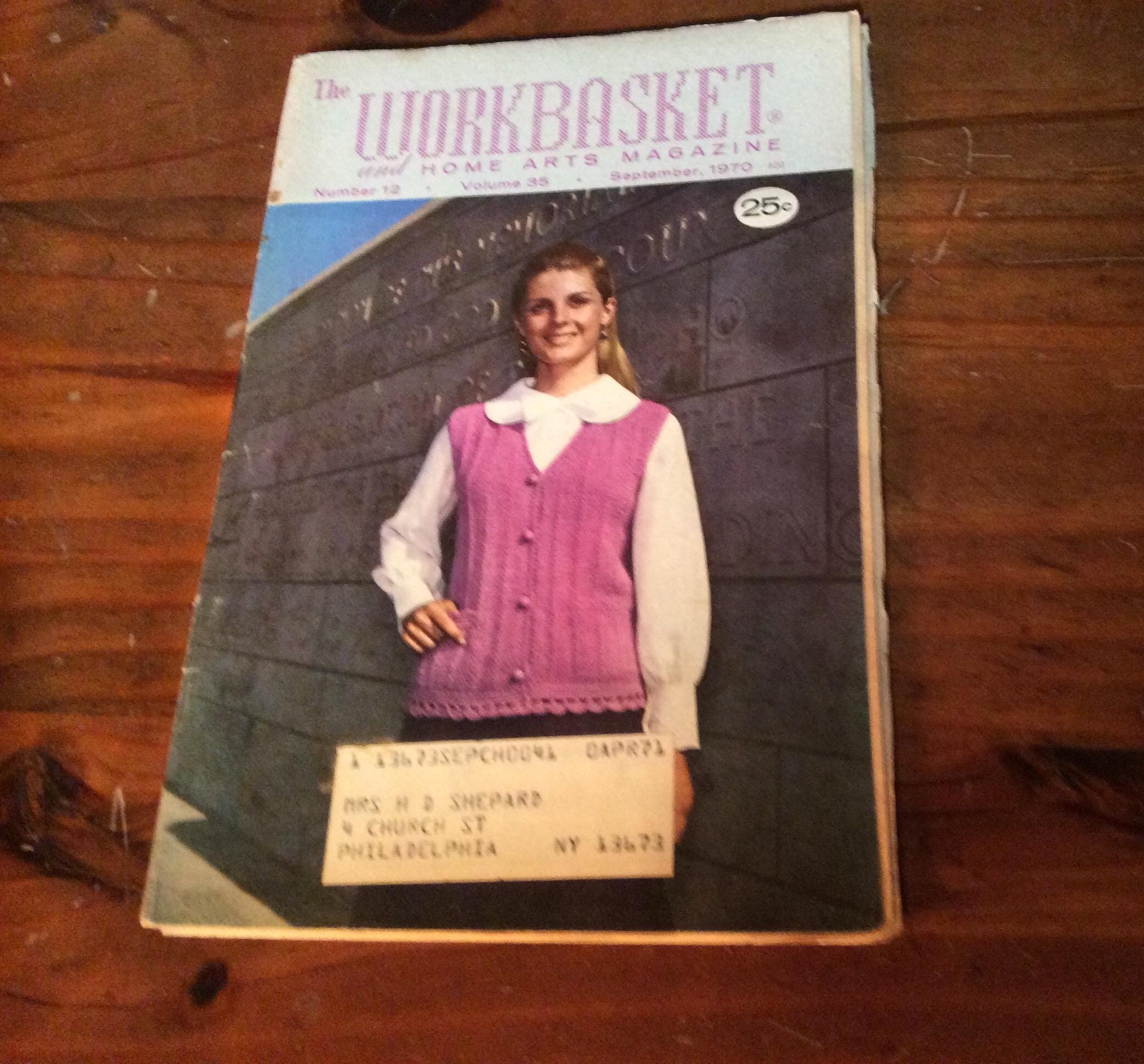 The Work. Basket Magazine 1970