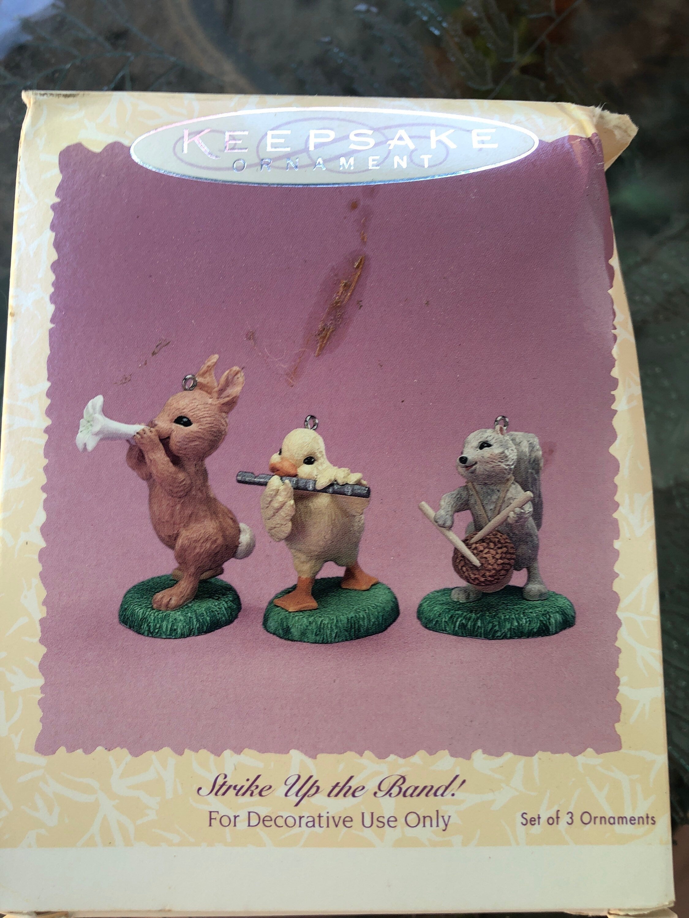Strike Up The Band  Hallmark Keepsake Ornament Rabbit