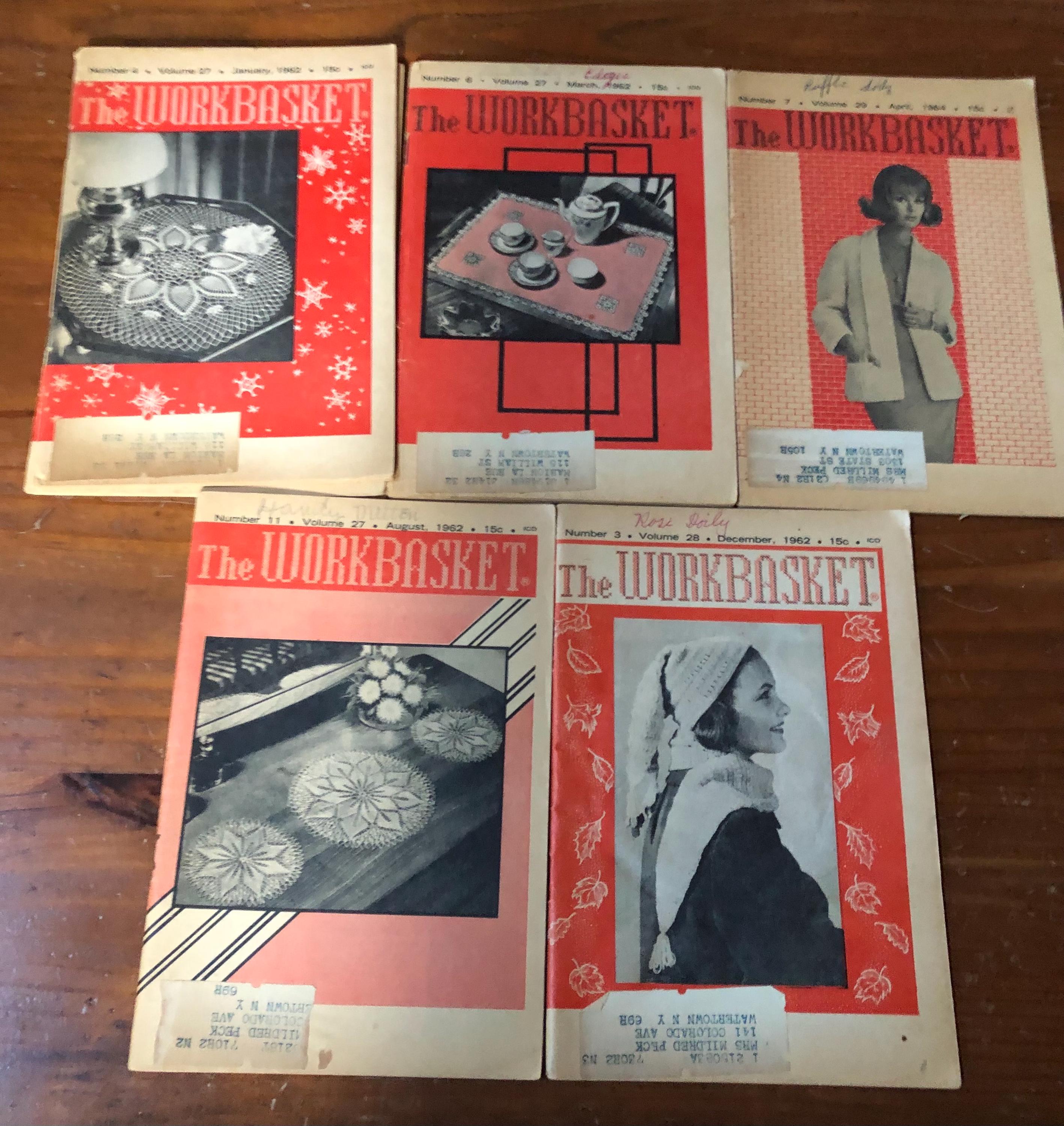 The Work. Basket Magazine 1962