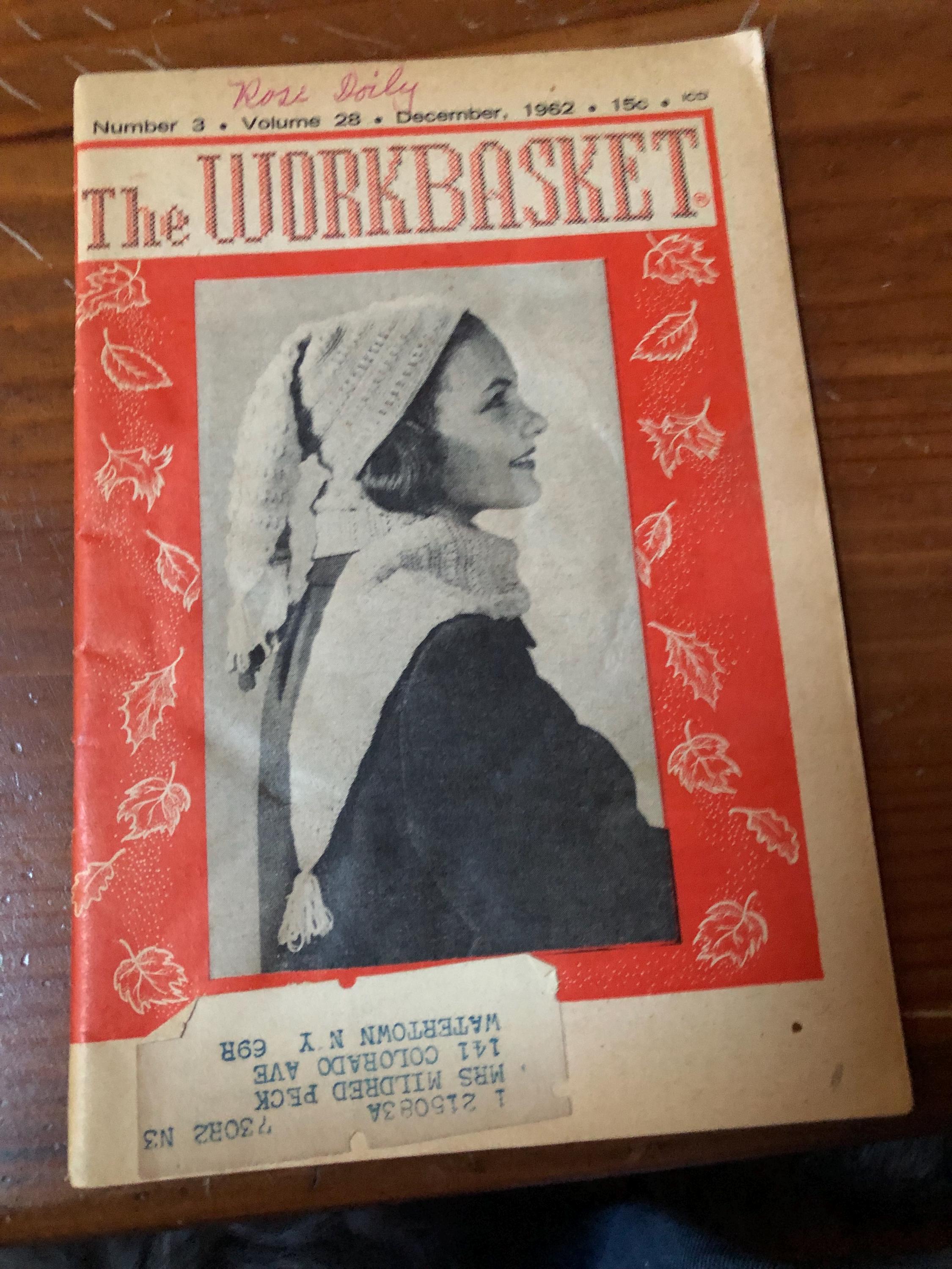 The Work. Basket Magazine 1962