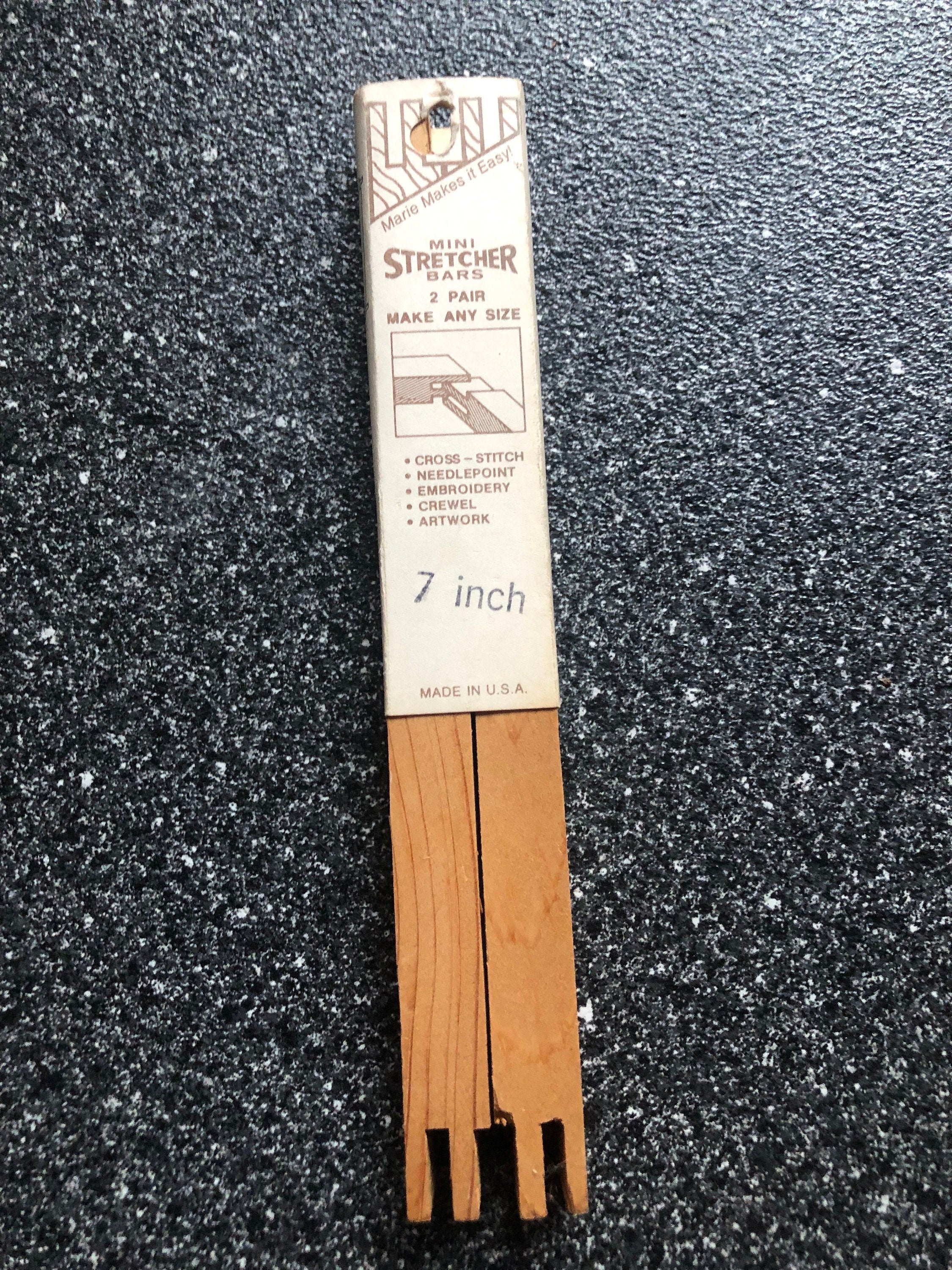 Mini Stretcher Bars 2 Pair Cross Stitch Needlepoint Embroidery Crewel Artwork