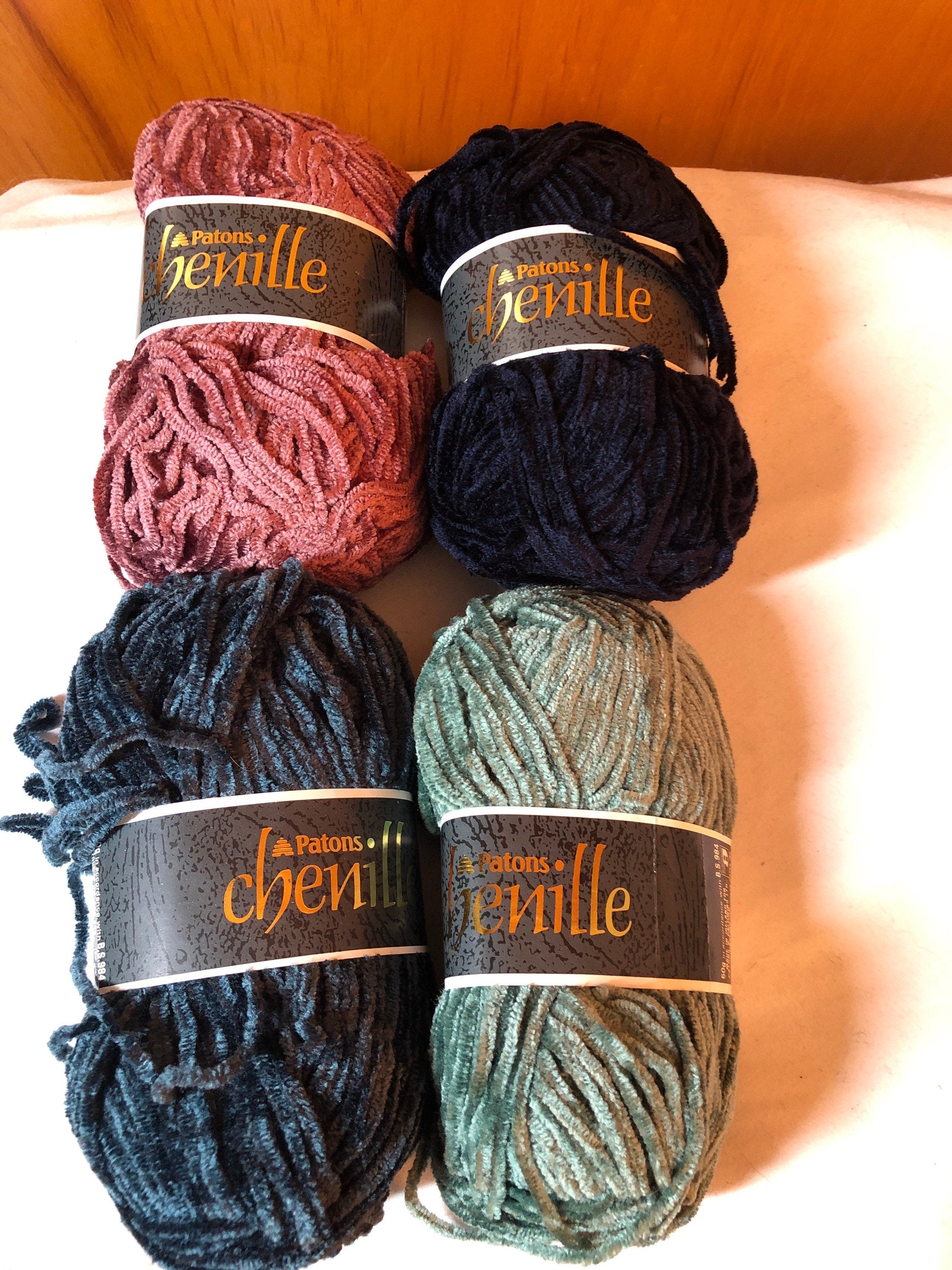 Patons Chenille Vintage Yarn
