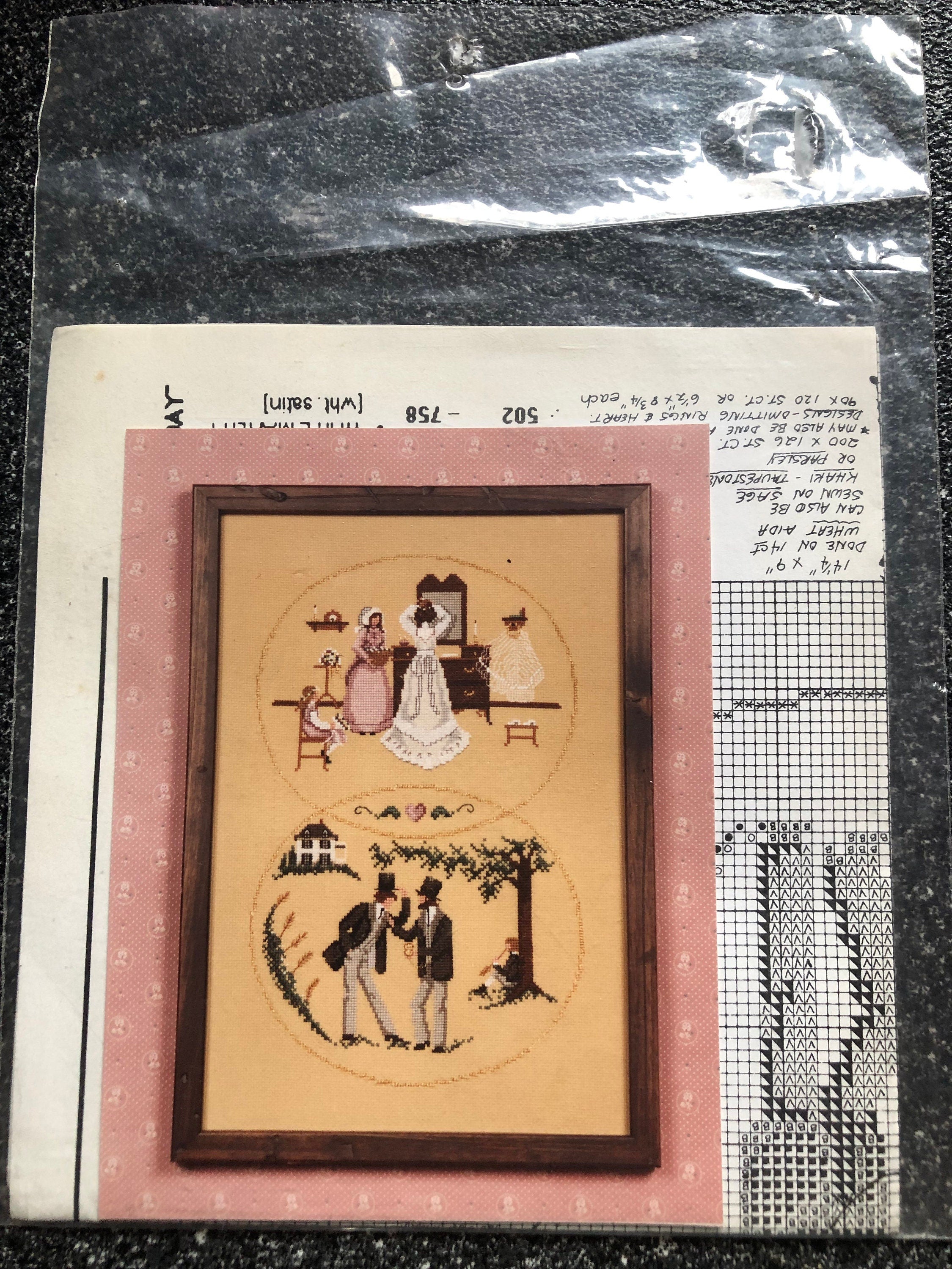 Wedding Day Heart Of The Country Cross Stitch Pattern