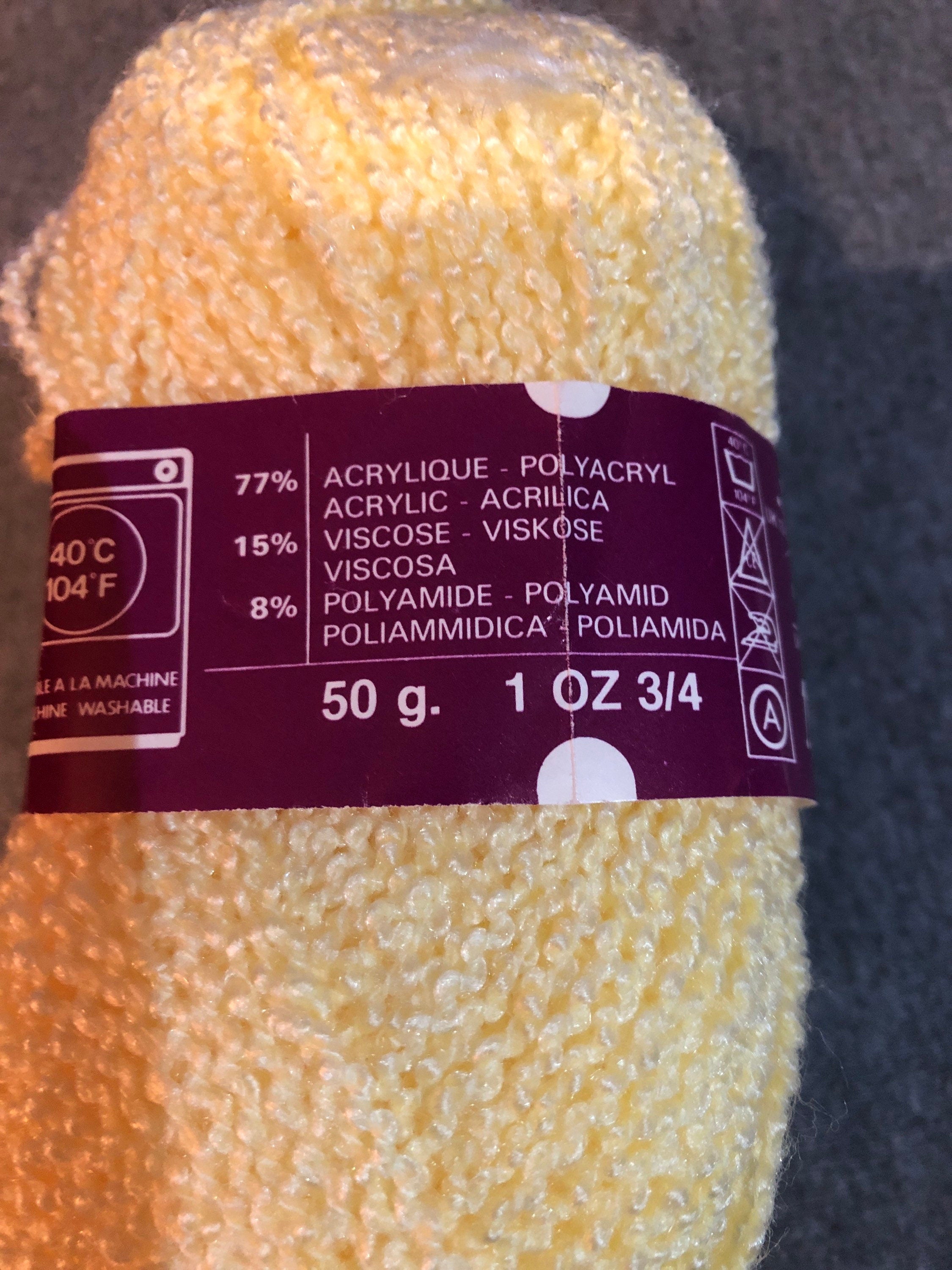 Phildar International Ovation 198 Yellow Yarn