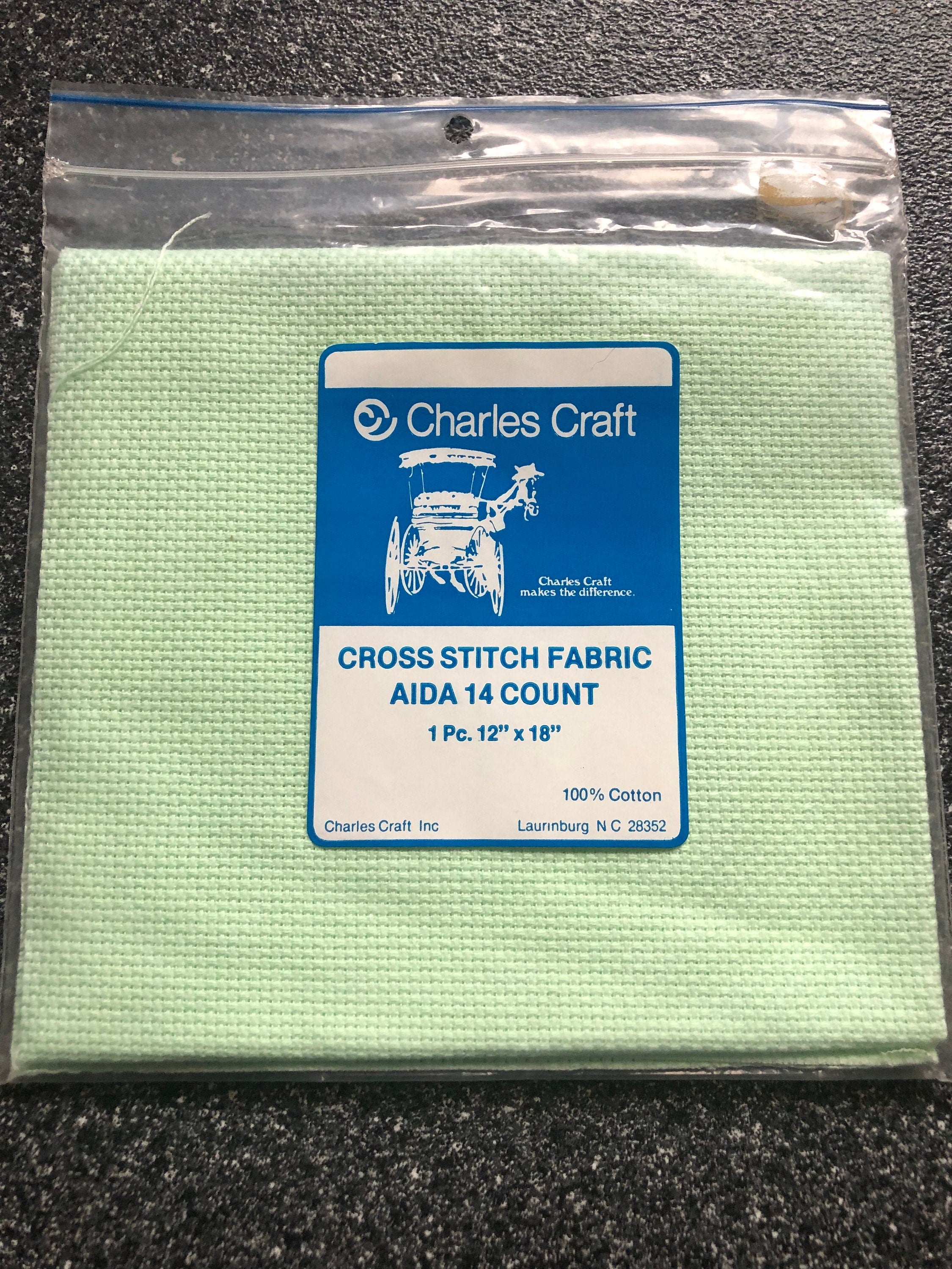 Aida Cloth Cross Stitch Fabric by Charles Craft Inc