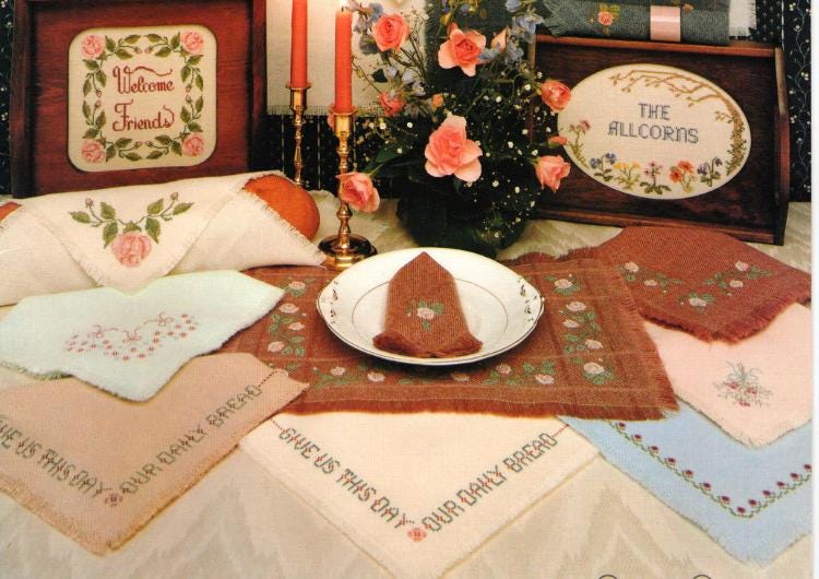 Candlelight And Roses by Bea & Chris No 226 Studio Seven Cross Stitch Booklet