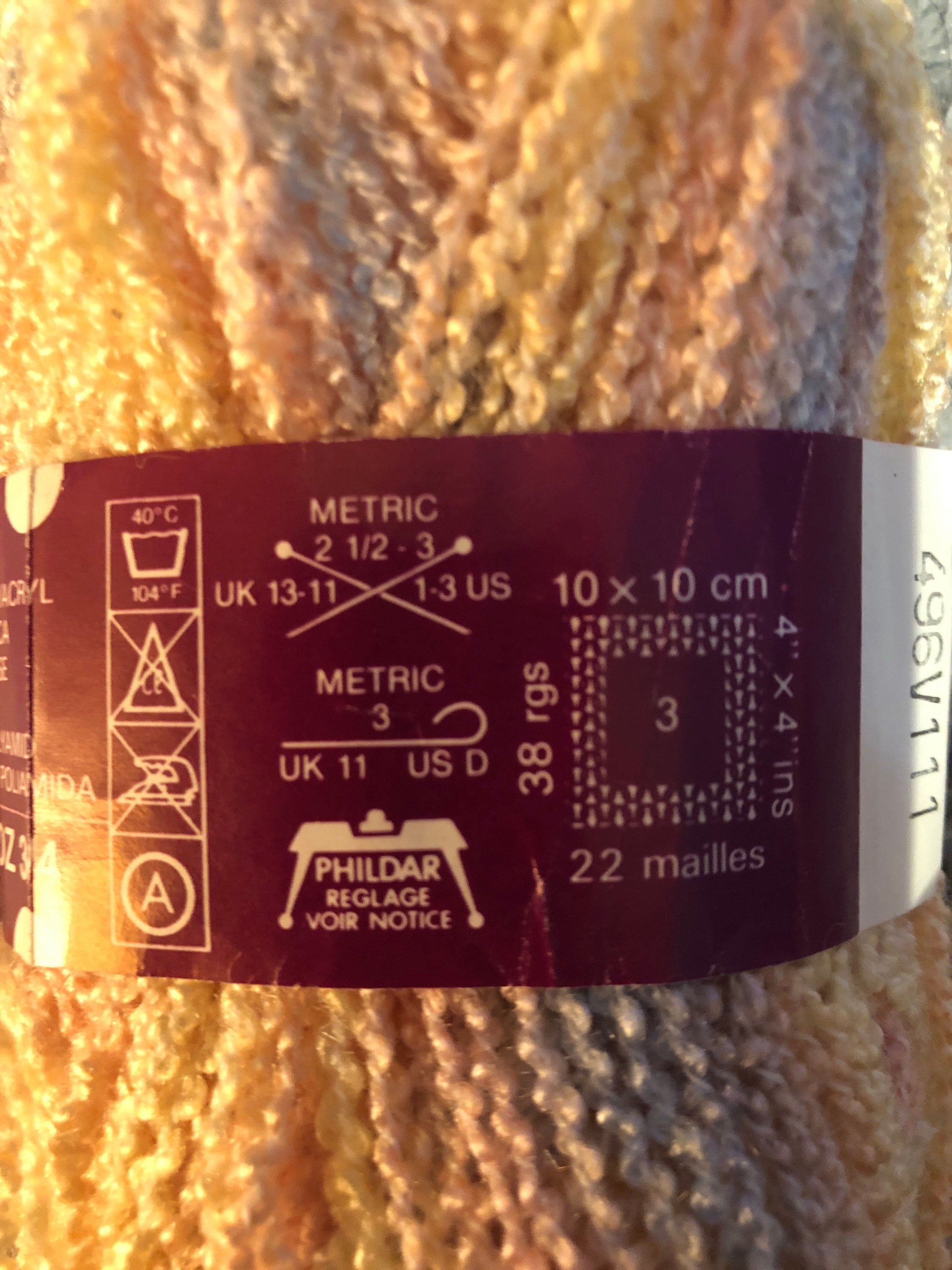 Phildar Ovation 198 Variegated Pastel Yarn