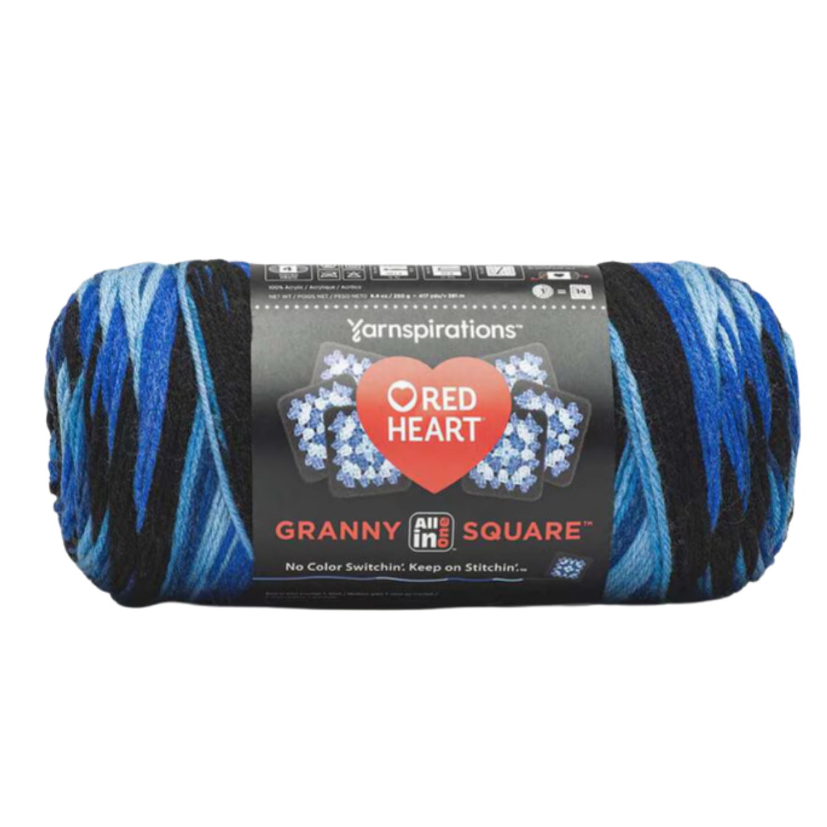 Yarnspirations Red Heart Granny Square – A Classic Crochet Staple with Endless Possibilities