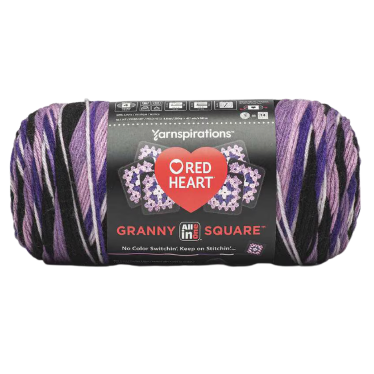 Yarnspirations Red Heart Granny Square – A Classic Crochet Staple with Endless Possibilities